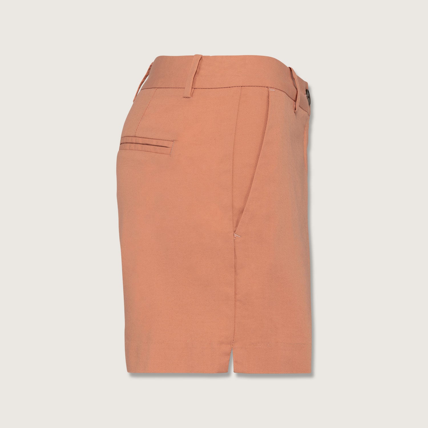 Basic Damenshorts aus Bio Baumwolle mit weicher Haptik
