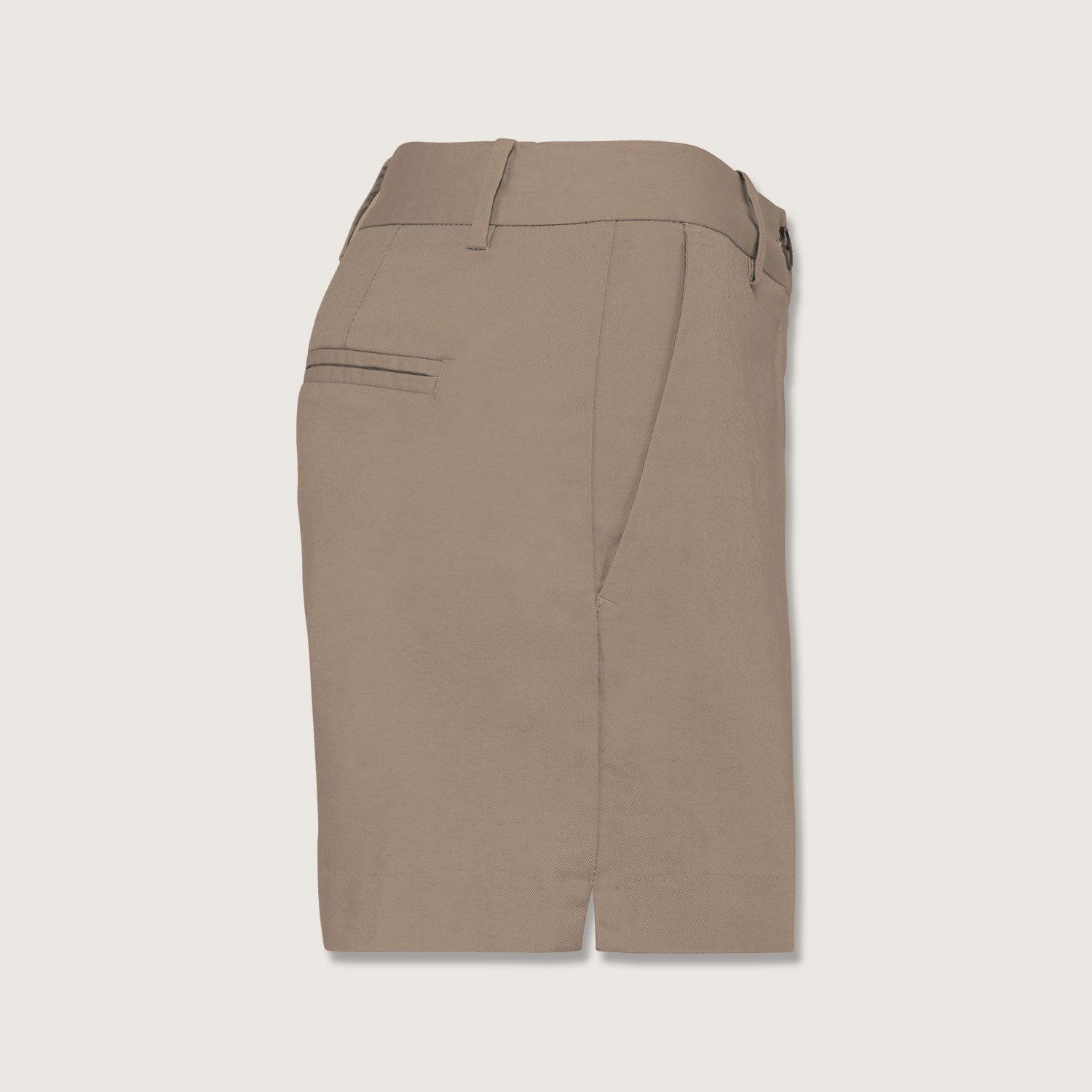 Basic Damenshorts aus Bio Baumwolle mit weicher Haptik