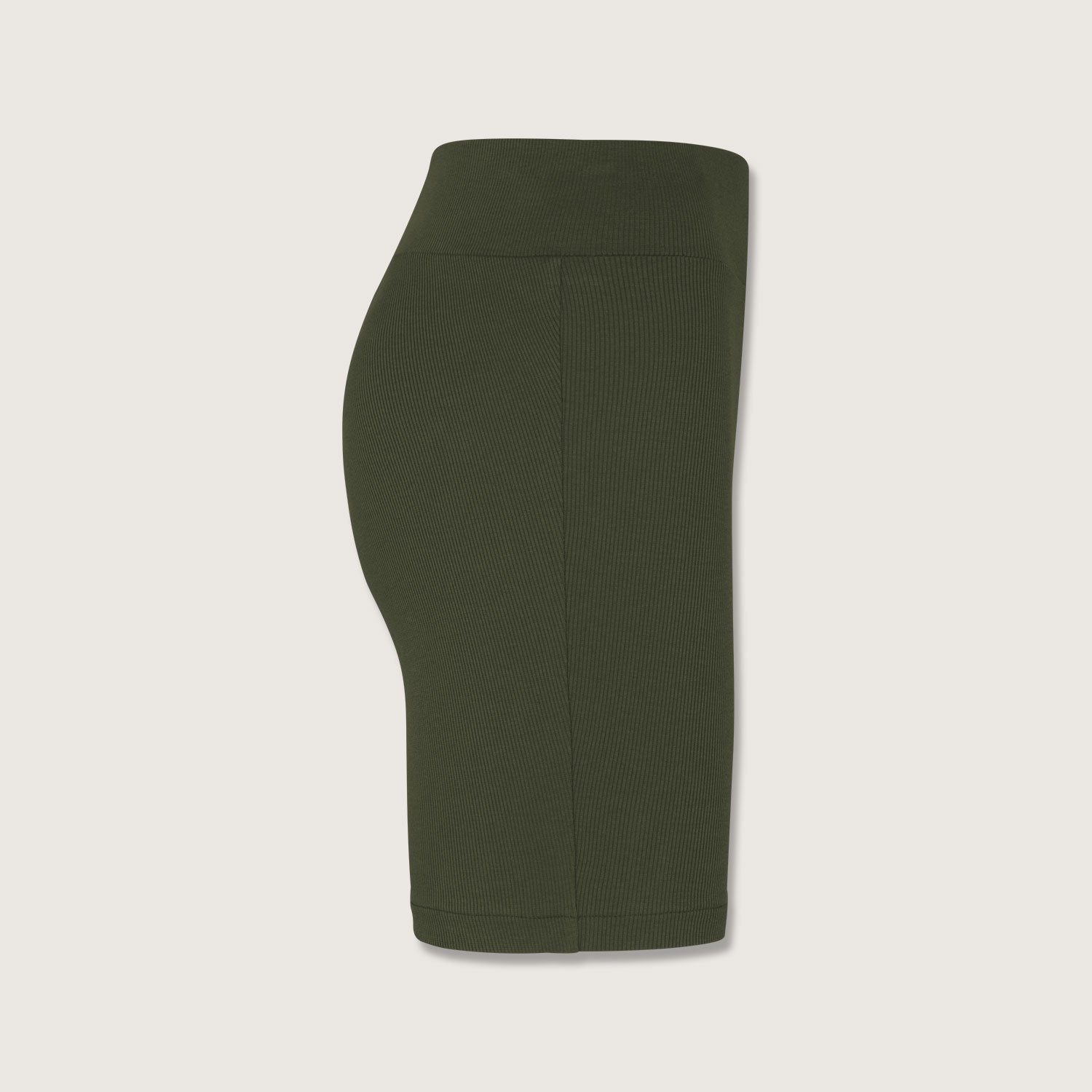 Kurze Radlerhose für Damen aus dehnbarer Bio Baumwolle