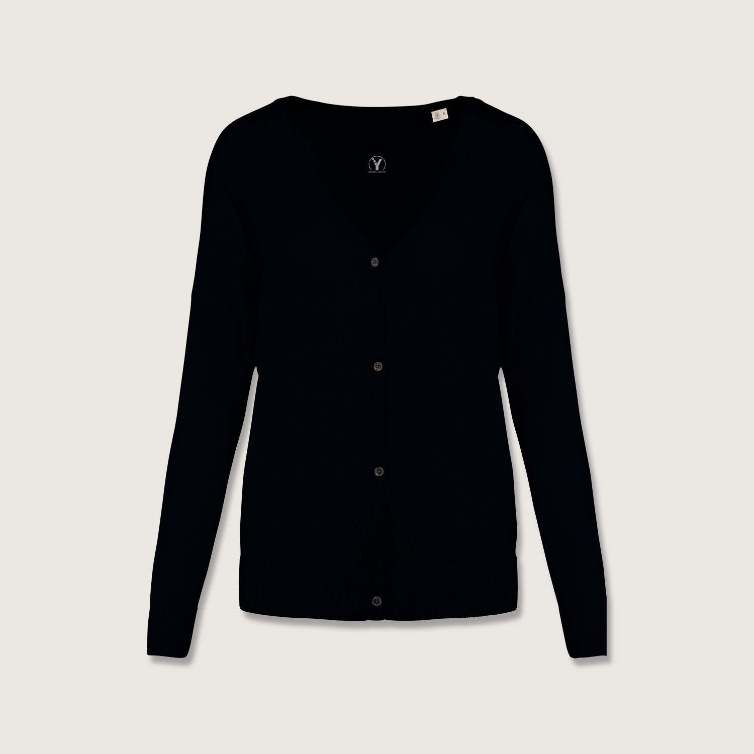 Damen-Strickjacke aus Bio-Baumwolle und Lyocell TENCEL