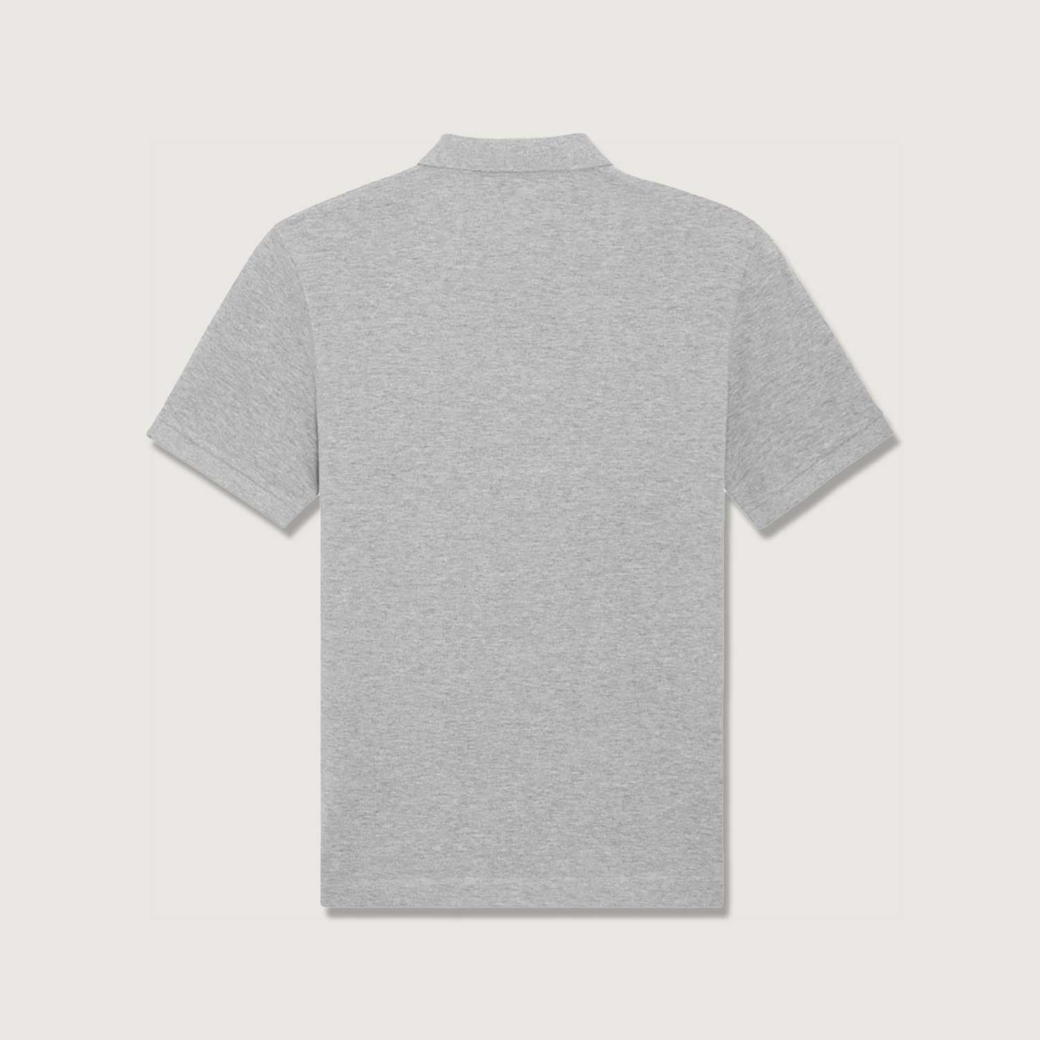 Unisex Poloshirt aus Bio-Baumwolle | meliert