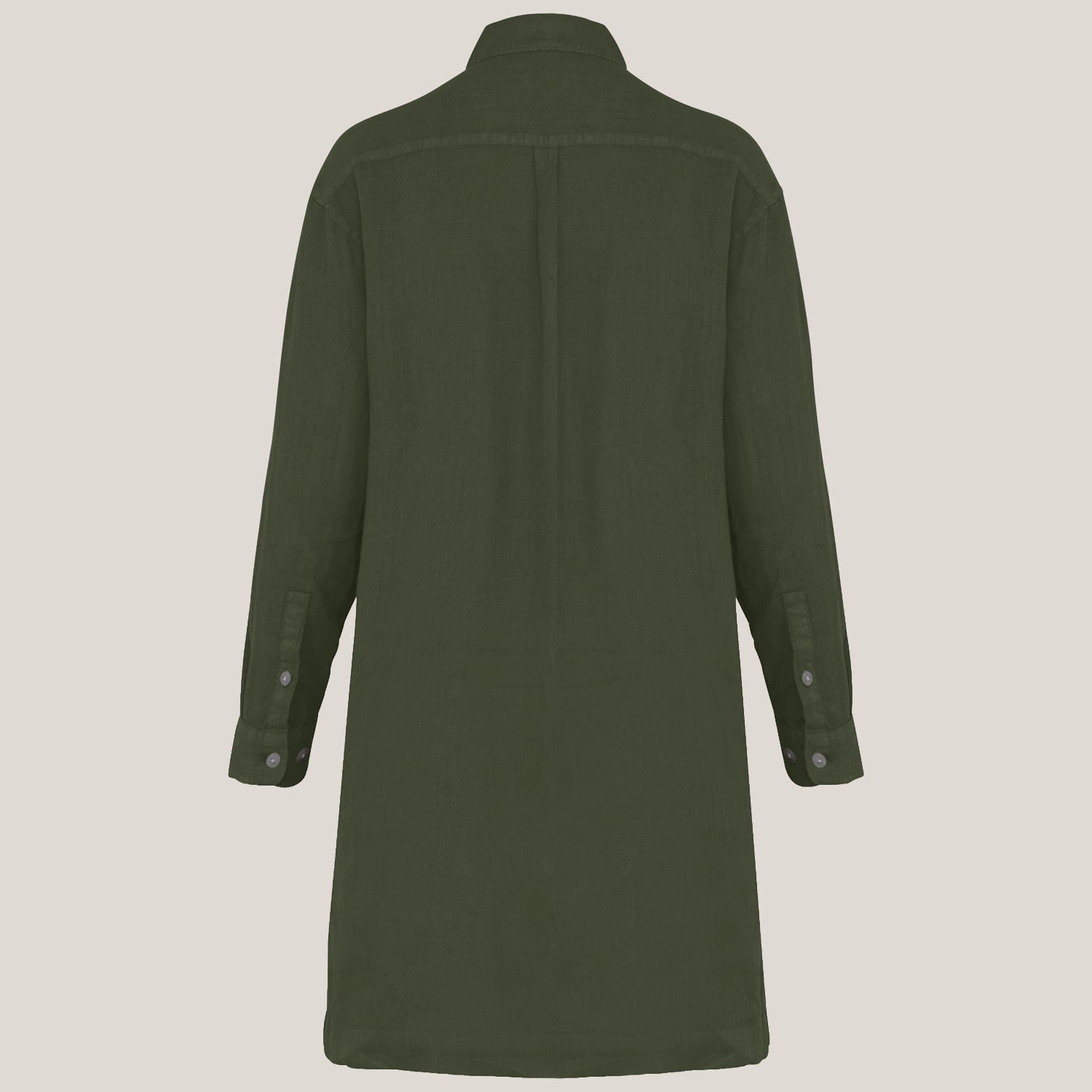 Leinen-Hemdblusenkleid