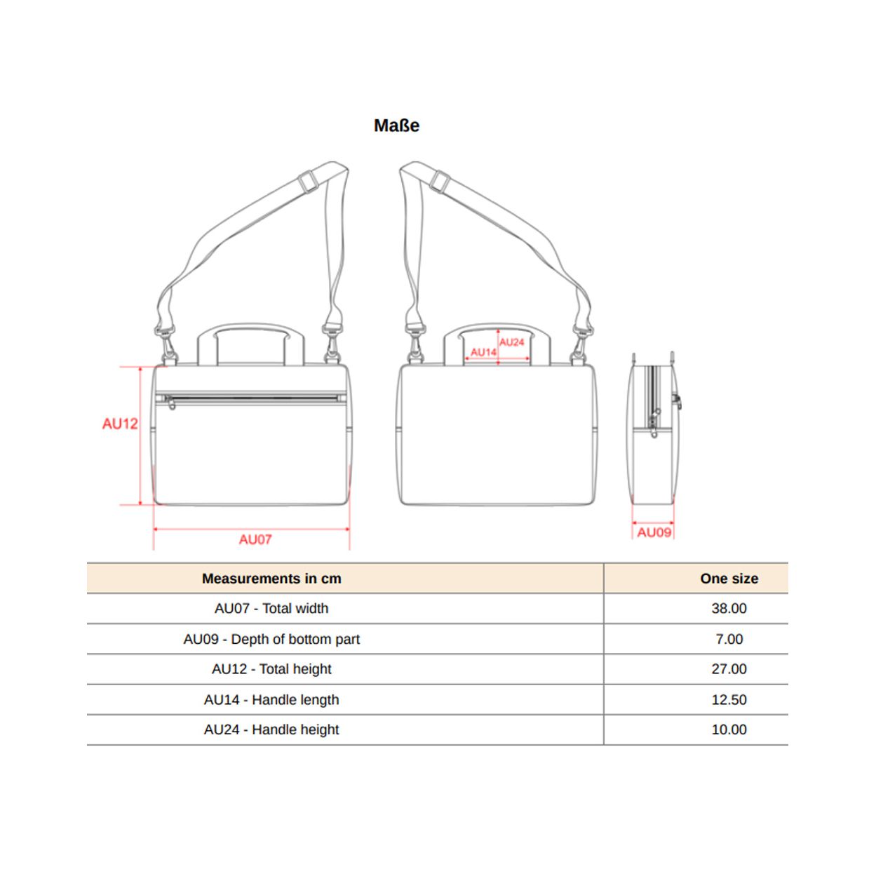 SizeguidePrROfUlZBdVoL
