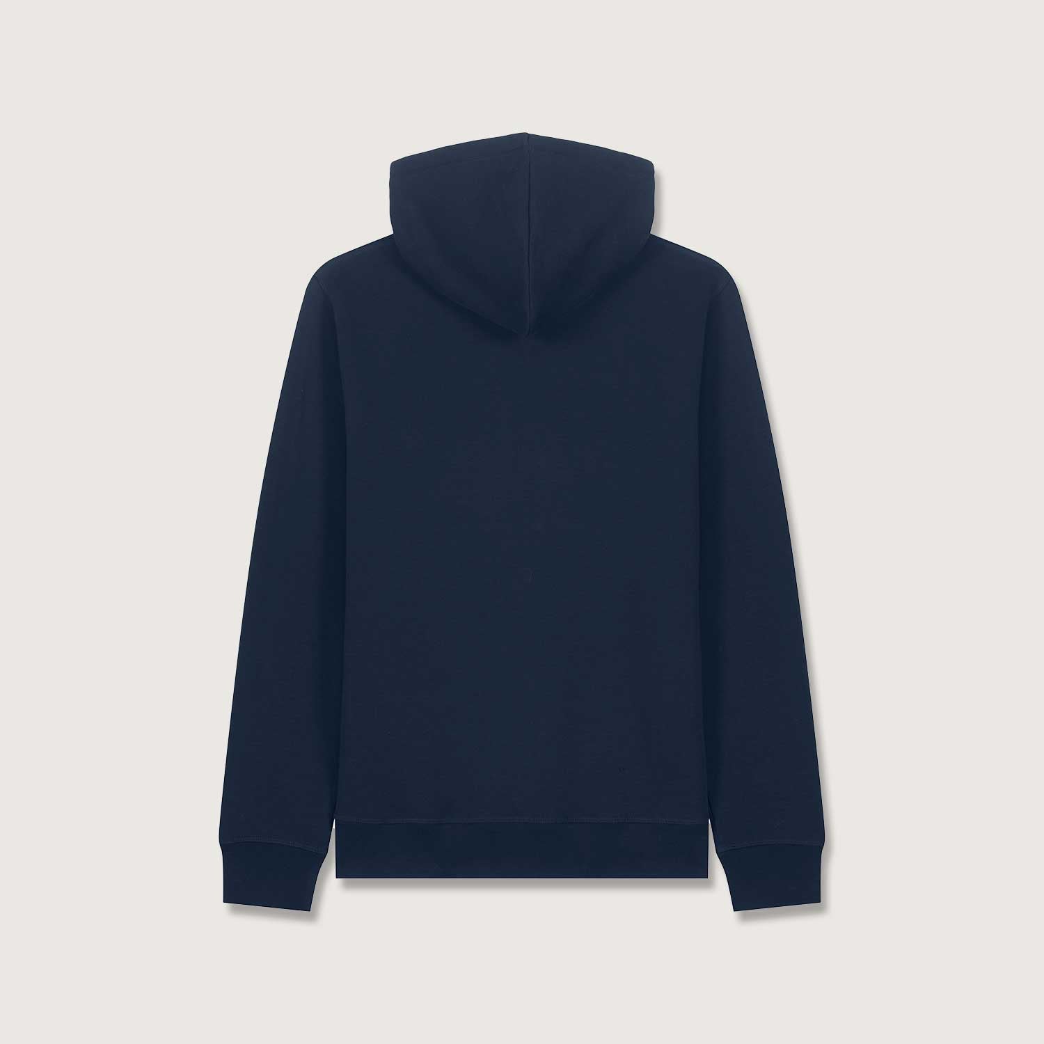 Unisex Kapuzenpullover mit Seitentaschen aus Bio Baumwolle und recyceltem PET