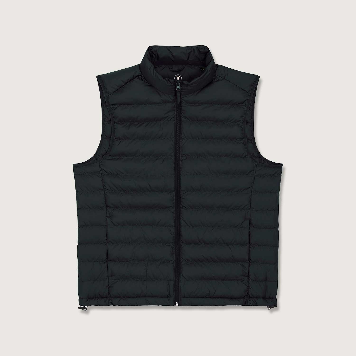 Herren Steppweste aus komplett recycelten Materialien