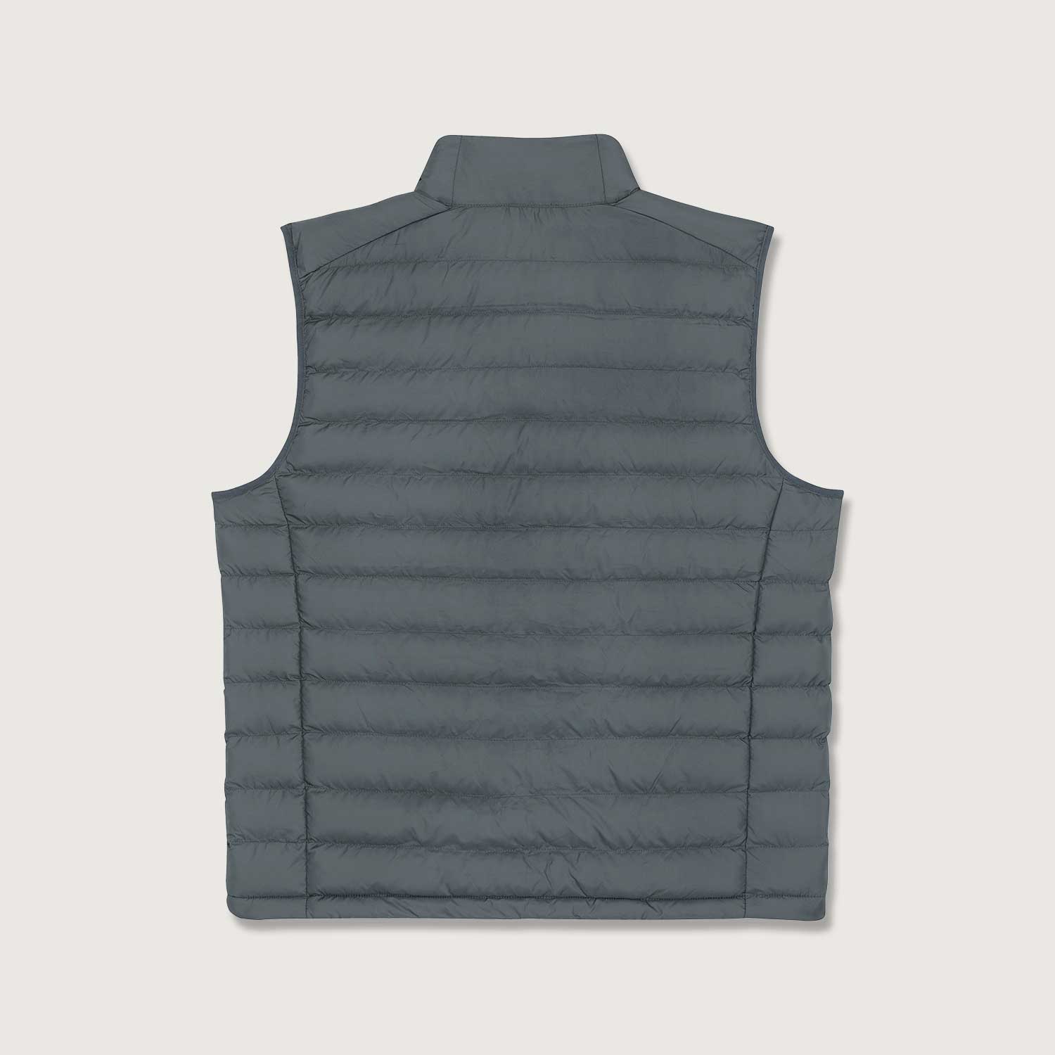 Herren Steppweste aus komplett recycelten Materialien