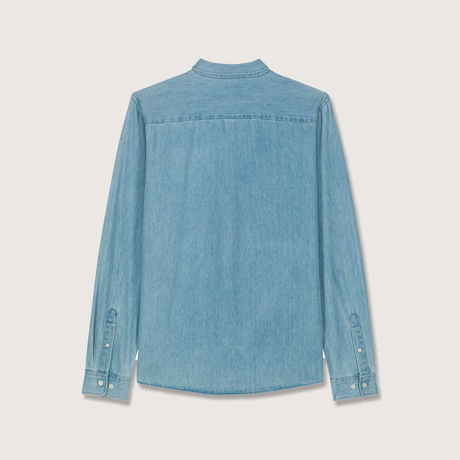 Herren-Jeanshemd aus Bio-Baumwolle