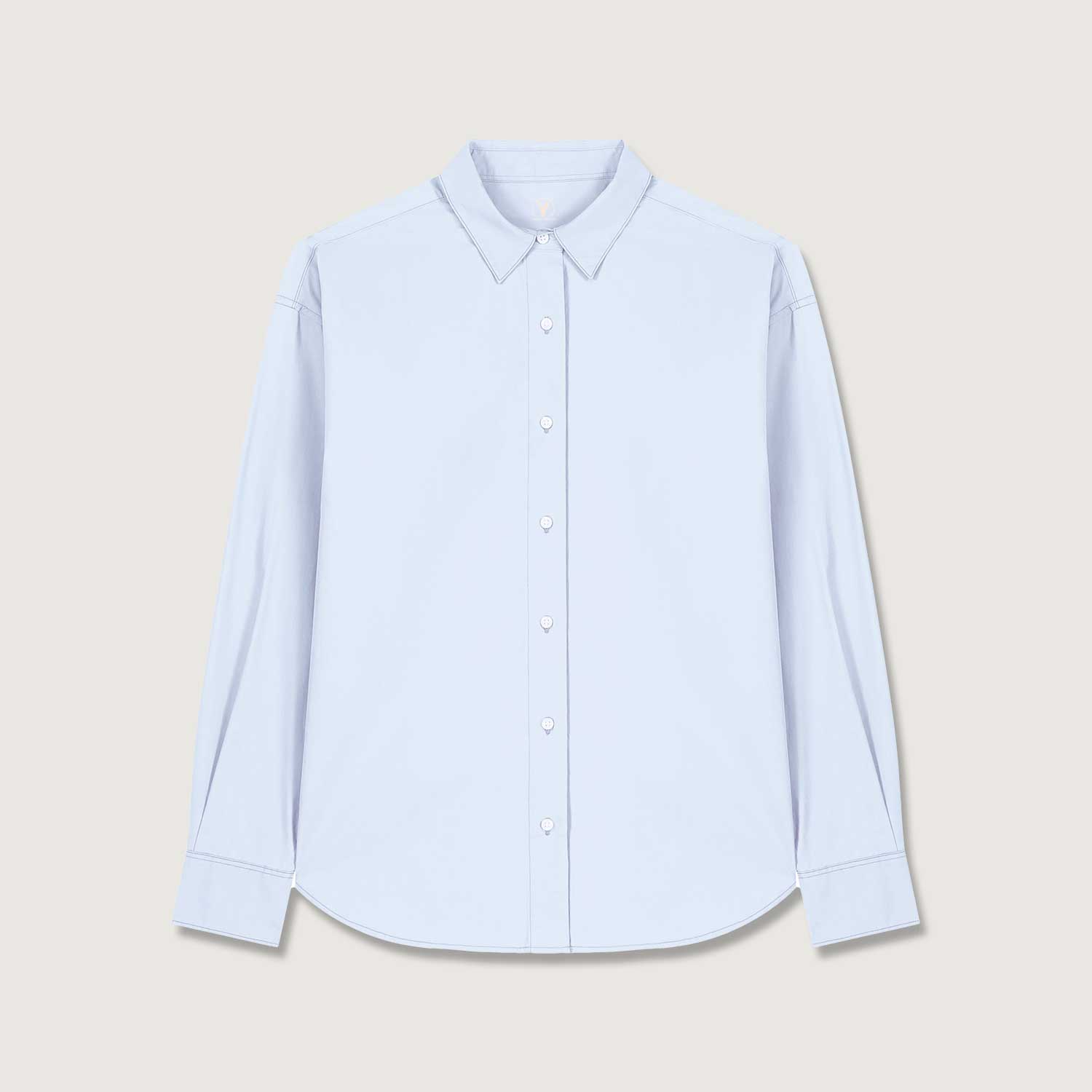 Poplinhemd für Herren aus Bio-Baumwolle