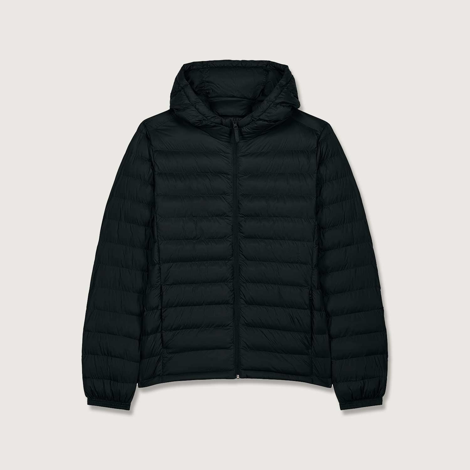 Leichte Herrenjacke mit Kapuze