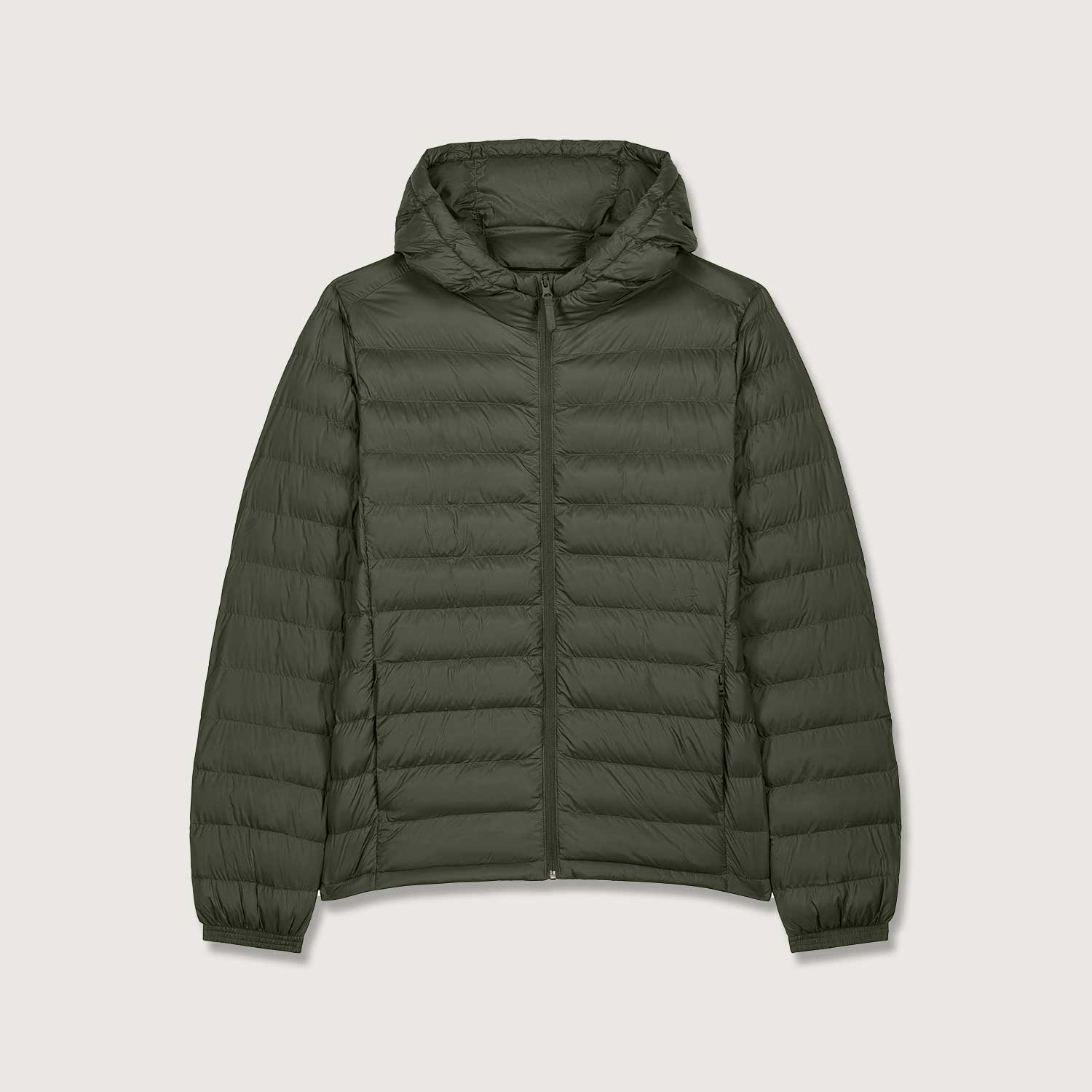 Leichte Herrenjacke mit Kapuze