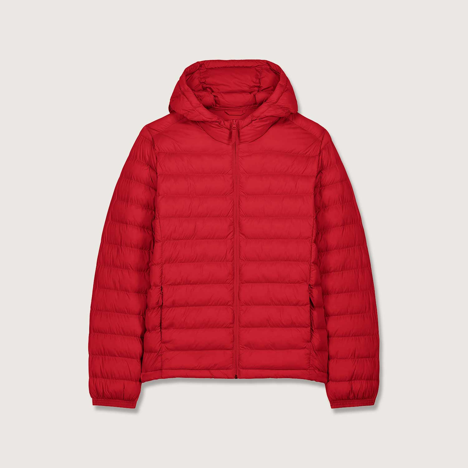 Leichte Herrenjacke mit Kapuze
