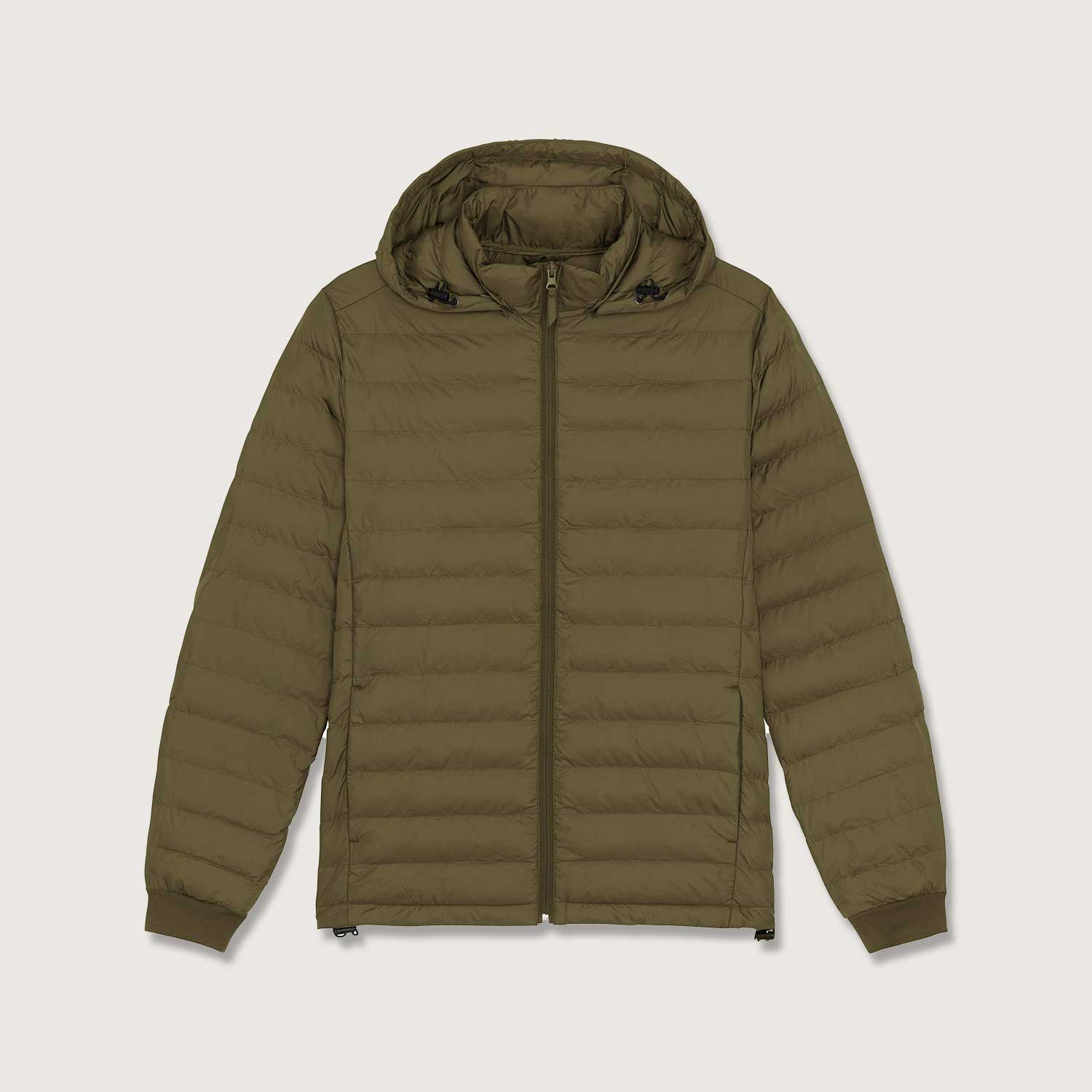 Herren Steppjacke | komplett aus recycelten Materialen gefertigt