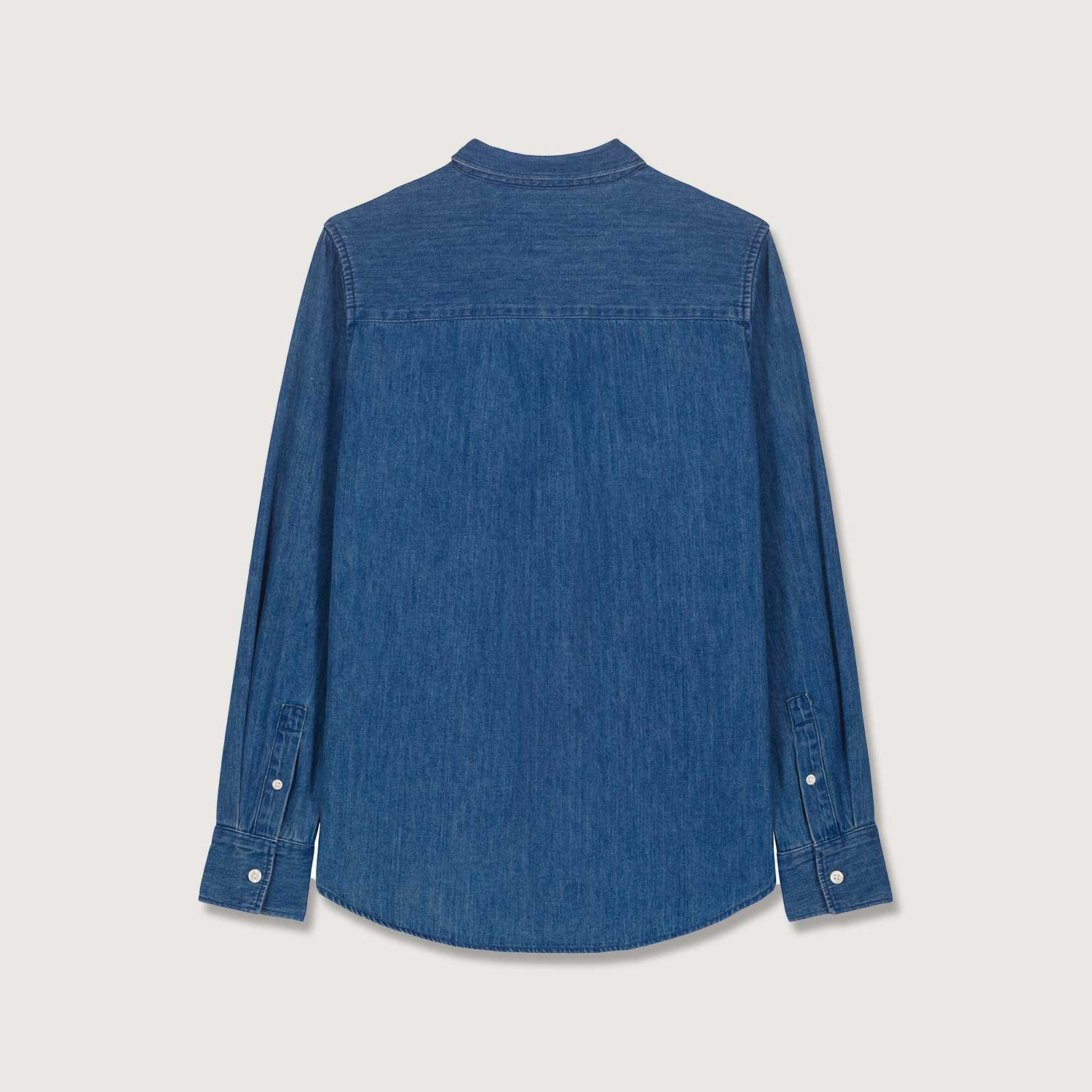 Damen-Jeansbluse aus Bio-Baumwolle