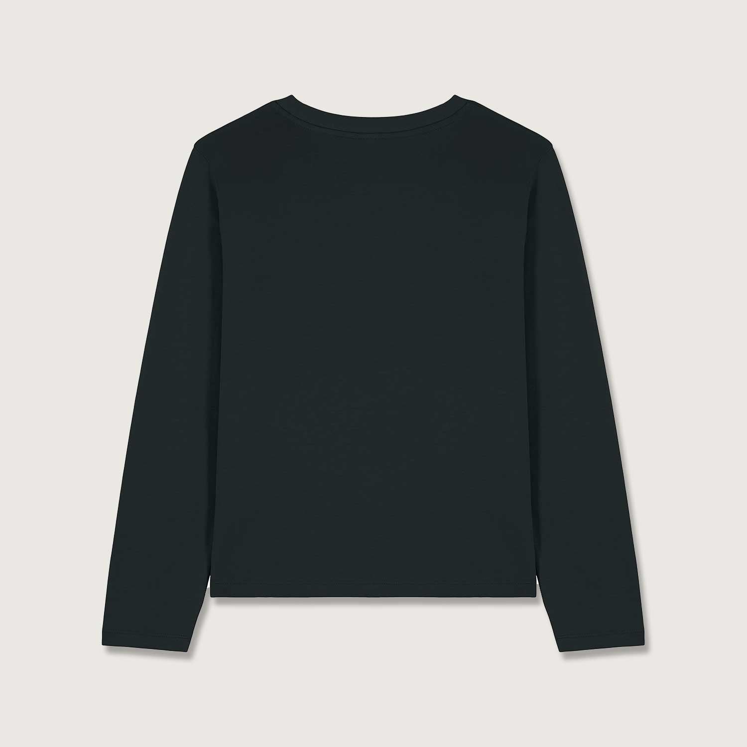 Basic Damen Langarmshirt aus 100% Biobaumwolle