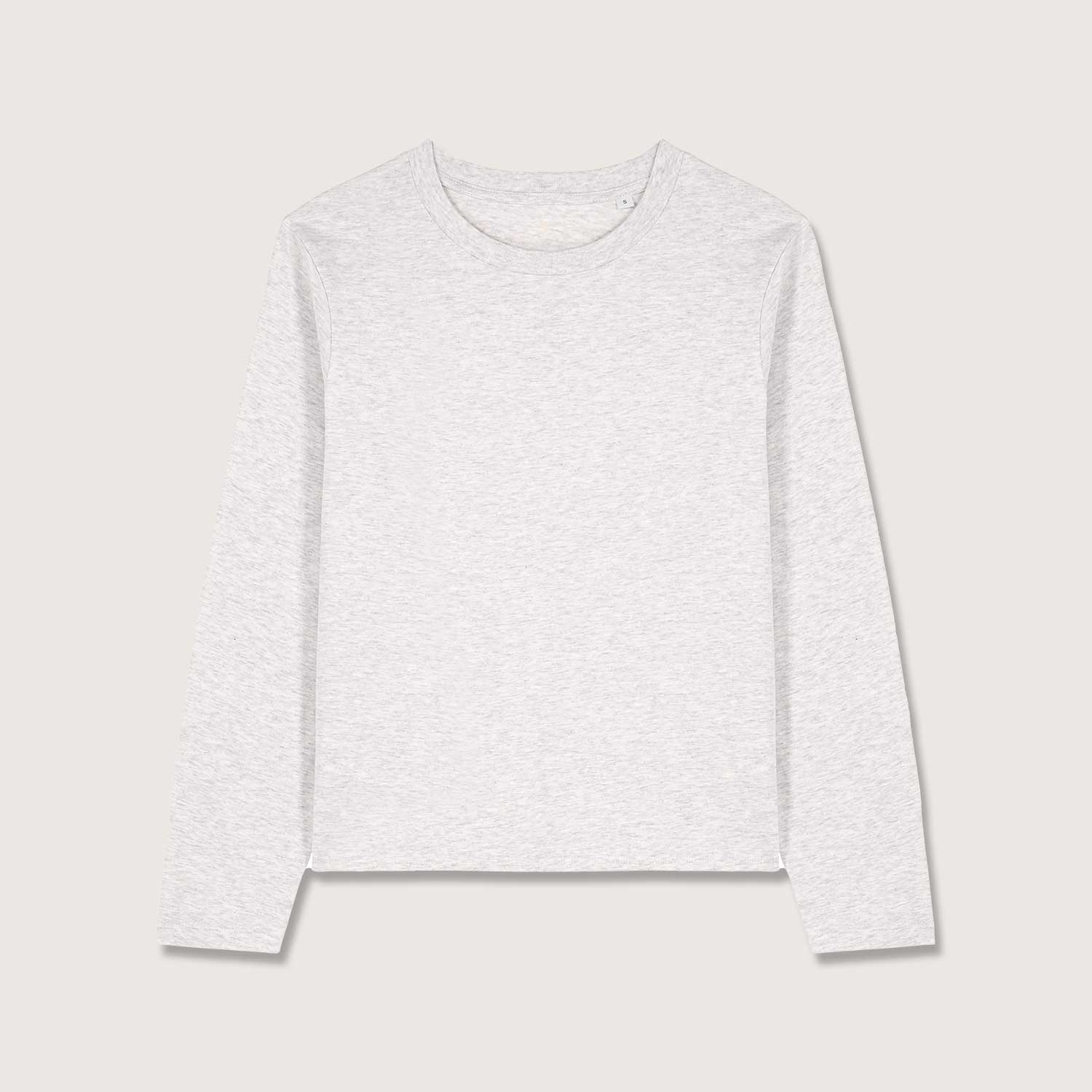 Basic Damen Langarmshirt aus 100% Biobaumwolle