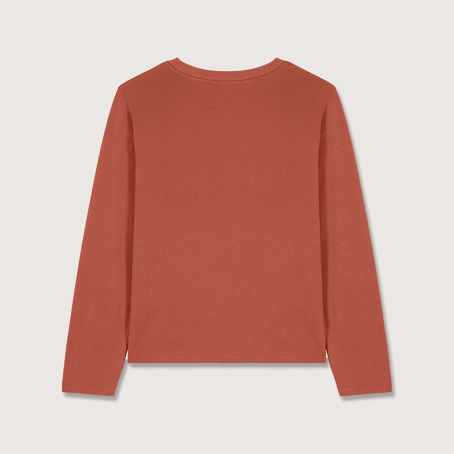 Basic Damen Langarmshirt aus 100% Biobaumwolle