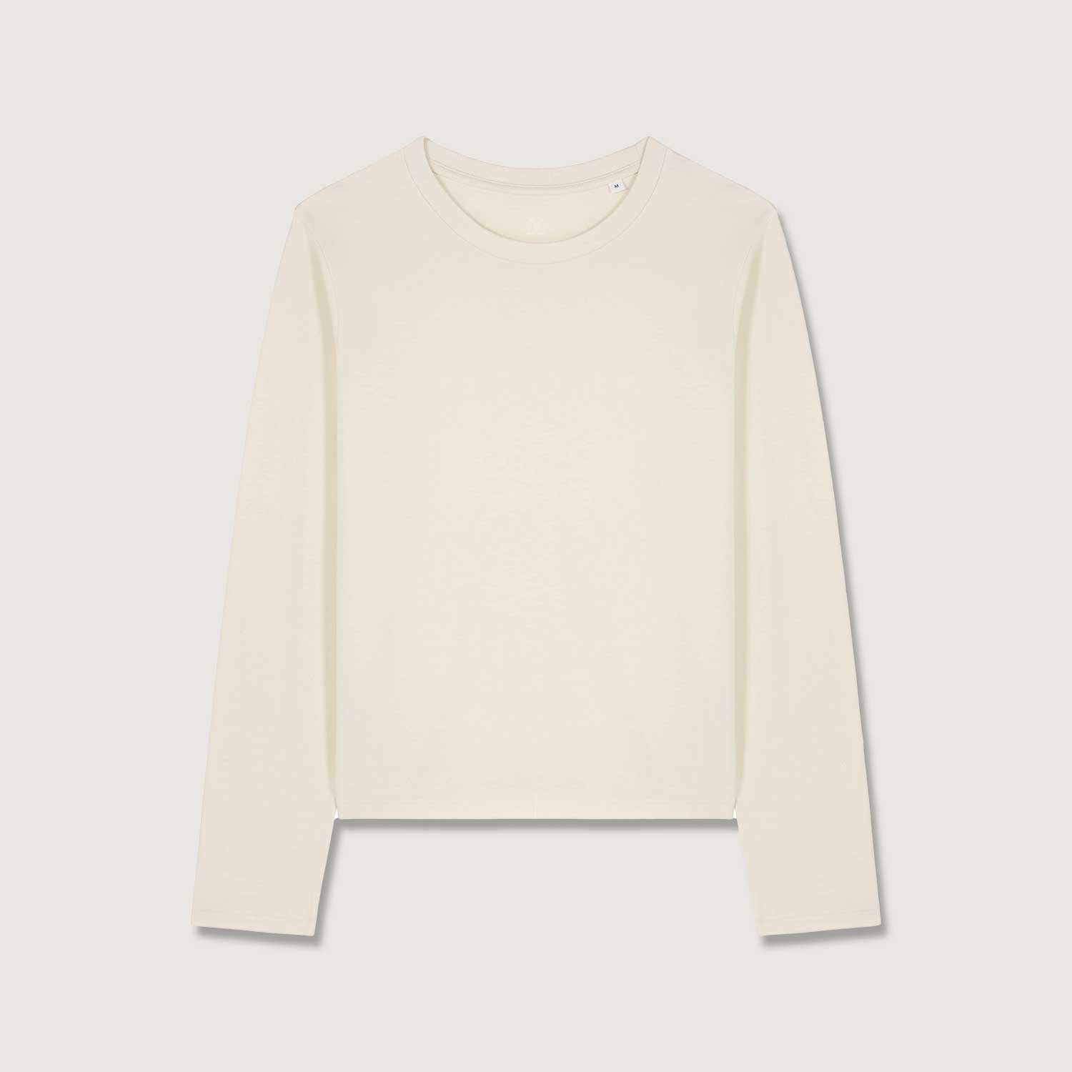 Basic Damen Langarmshirt aus 100% Biobaumwolle