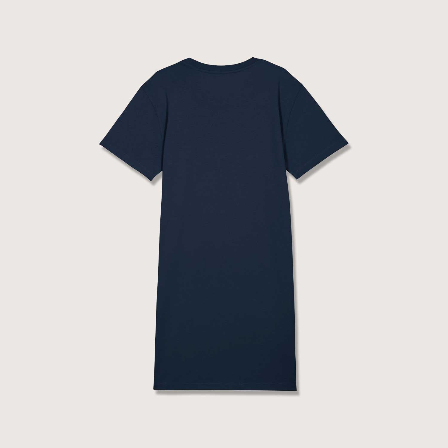 Sommerliches T-Shirt Kleid aus Bio Baumwolle