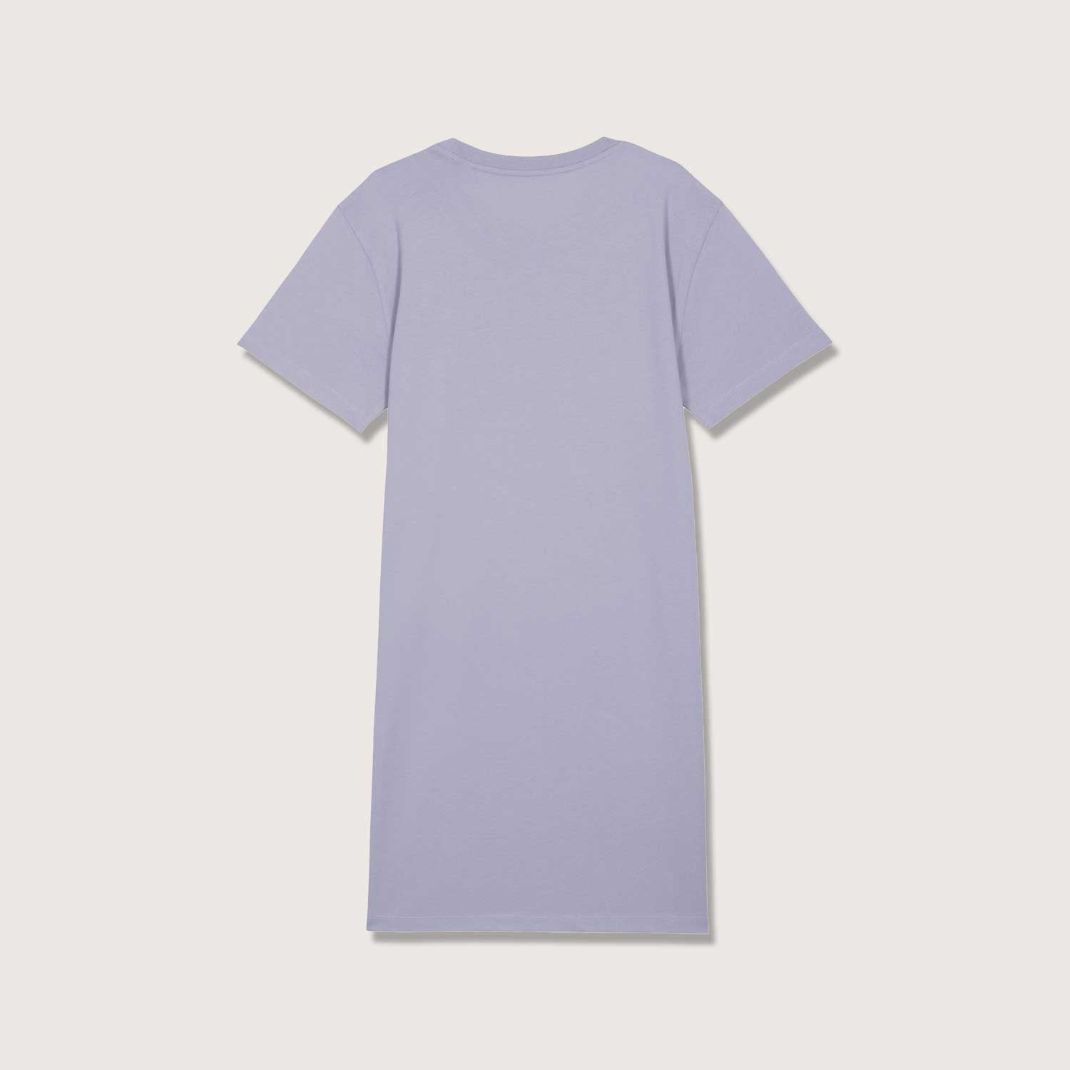 Sommerliches T-Shirt Kleid aus Bio Baumwolle