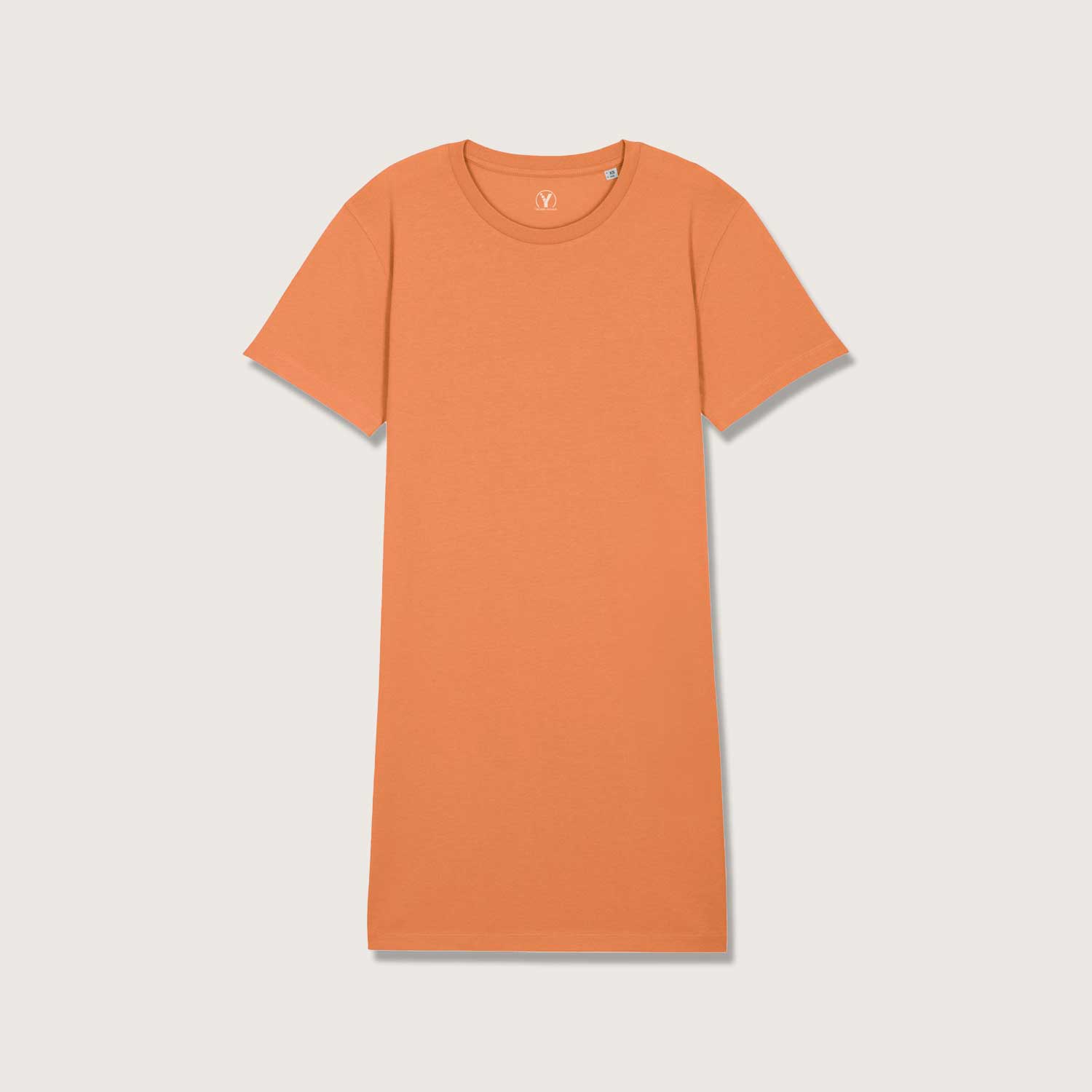 Sommerliches T-Shirt Kleid aus Bio Baumwolle