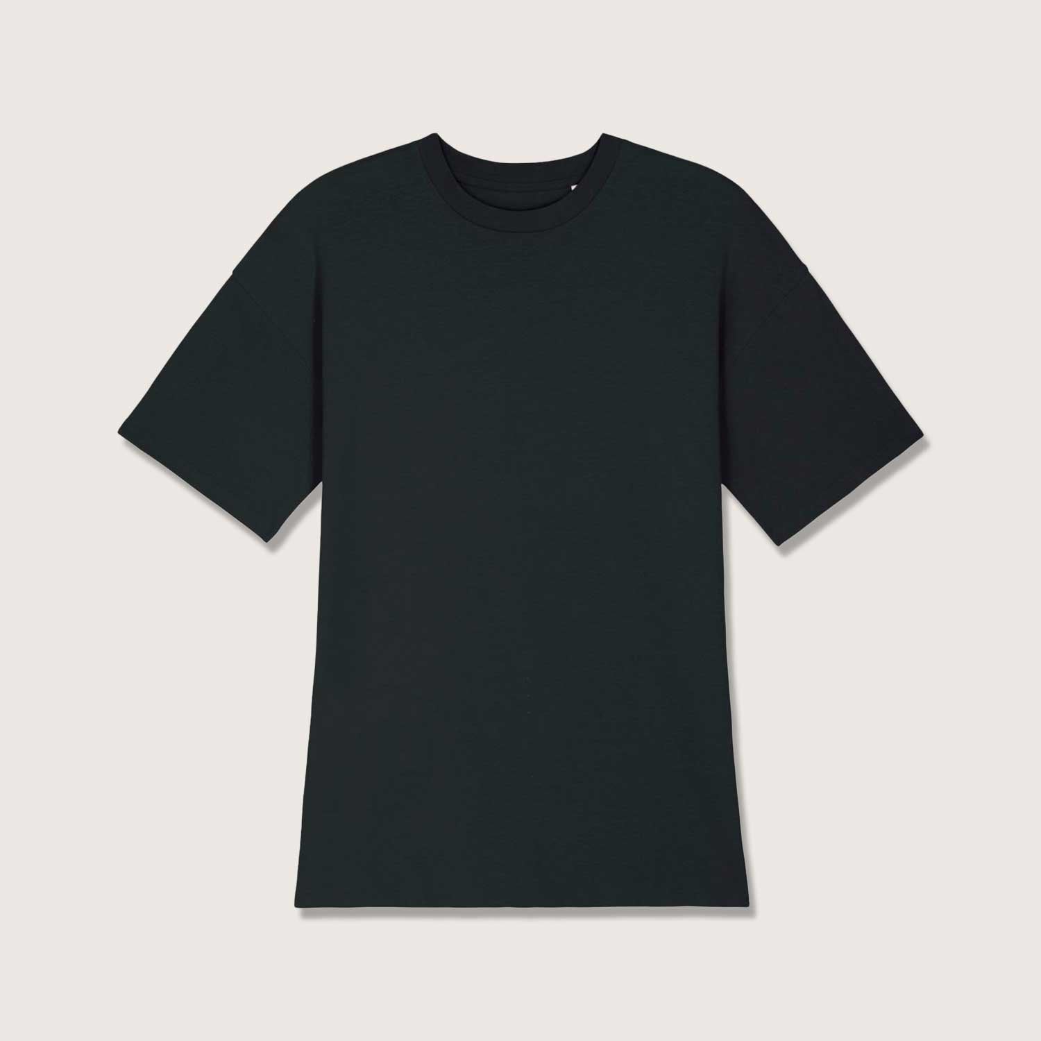 Weit geschnittenes T-Shirt Kleid aus Bio Baumwolle