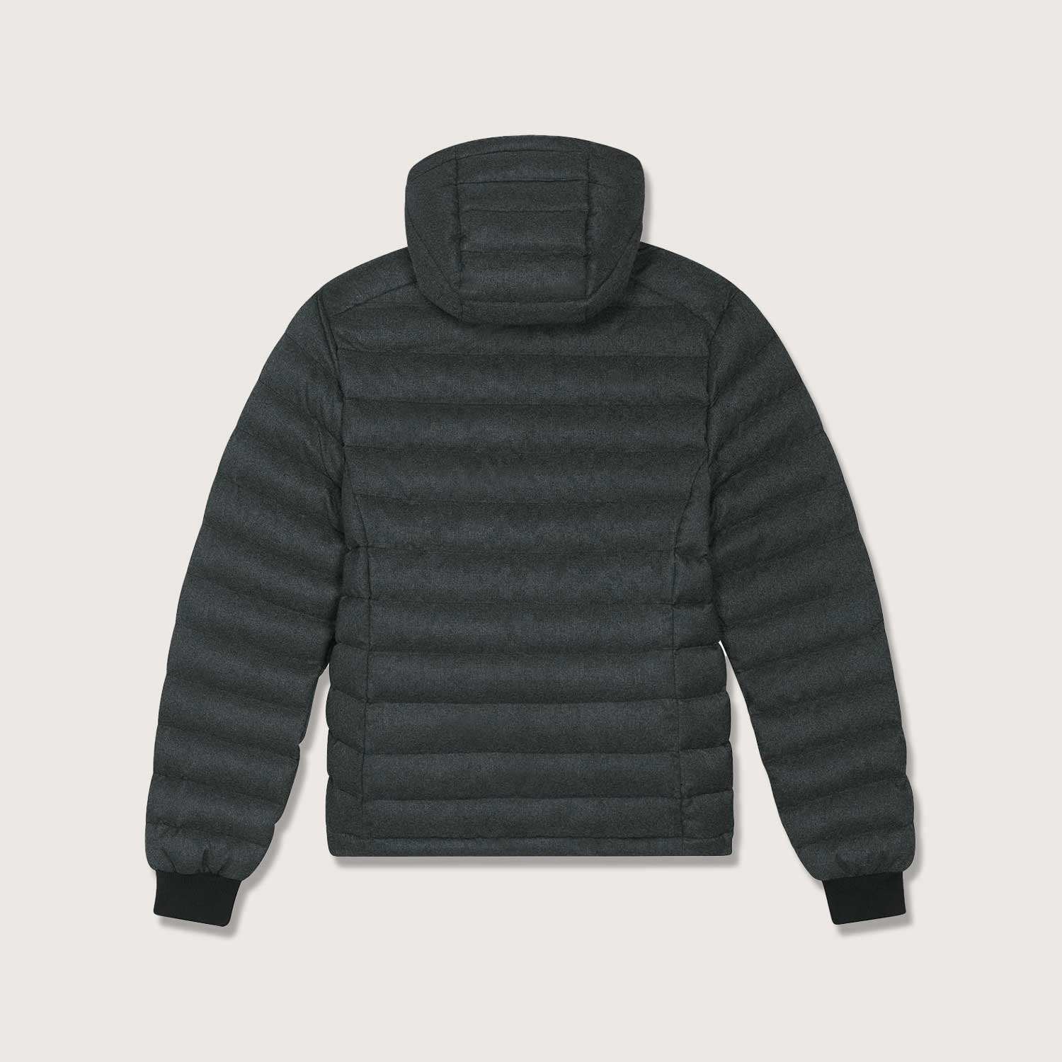 Damen Steppjacke im Woll-Look | komplett aus recycelten Materialen gefertigt