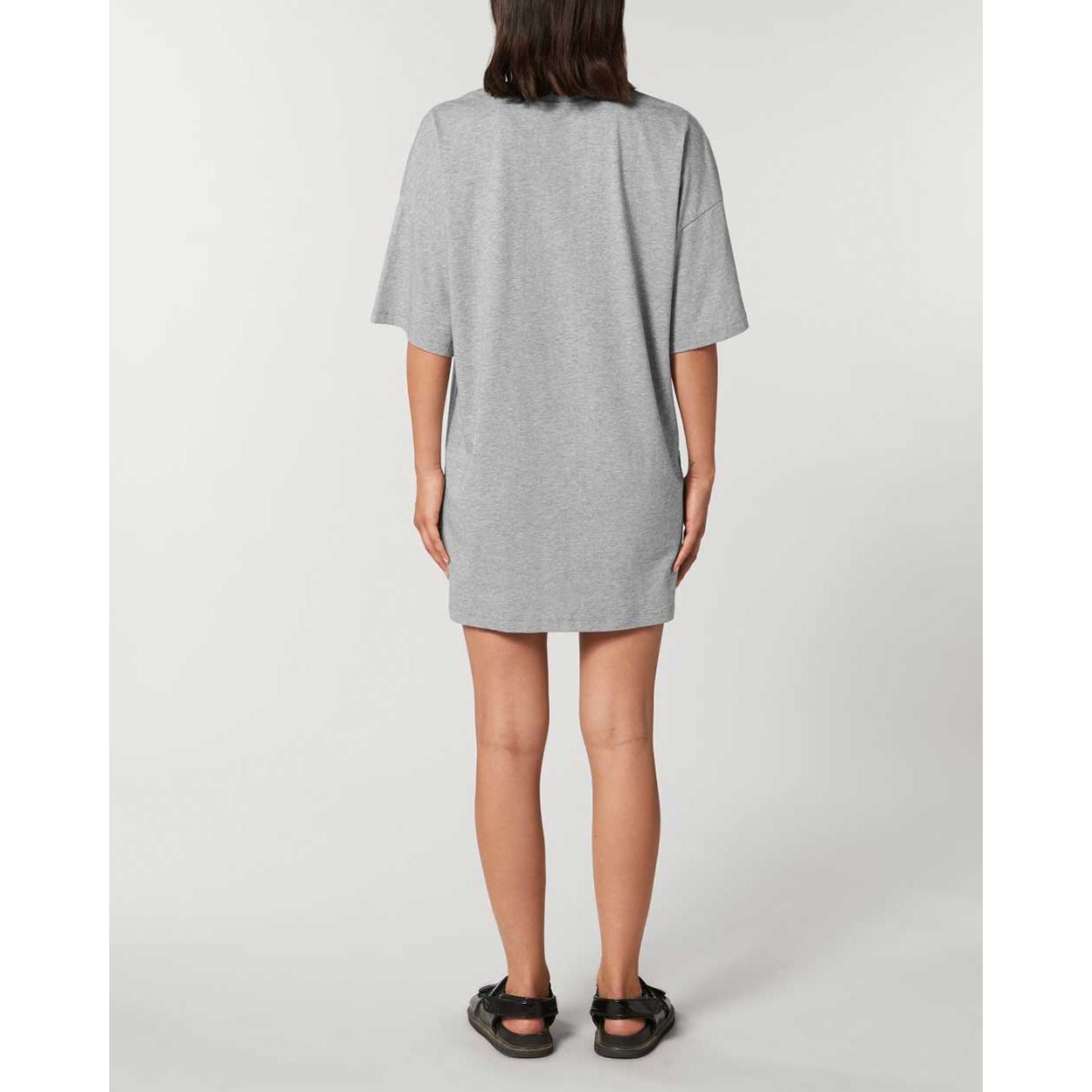 T-Shirt-kleid-damen-weit_Heather-Grey_4