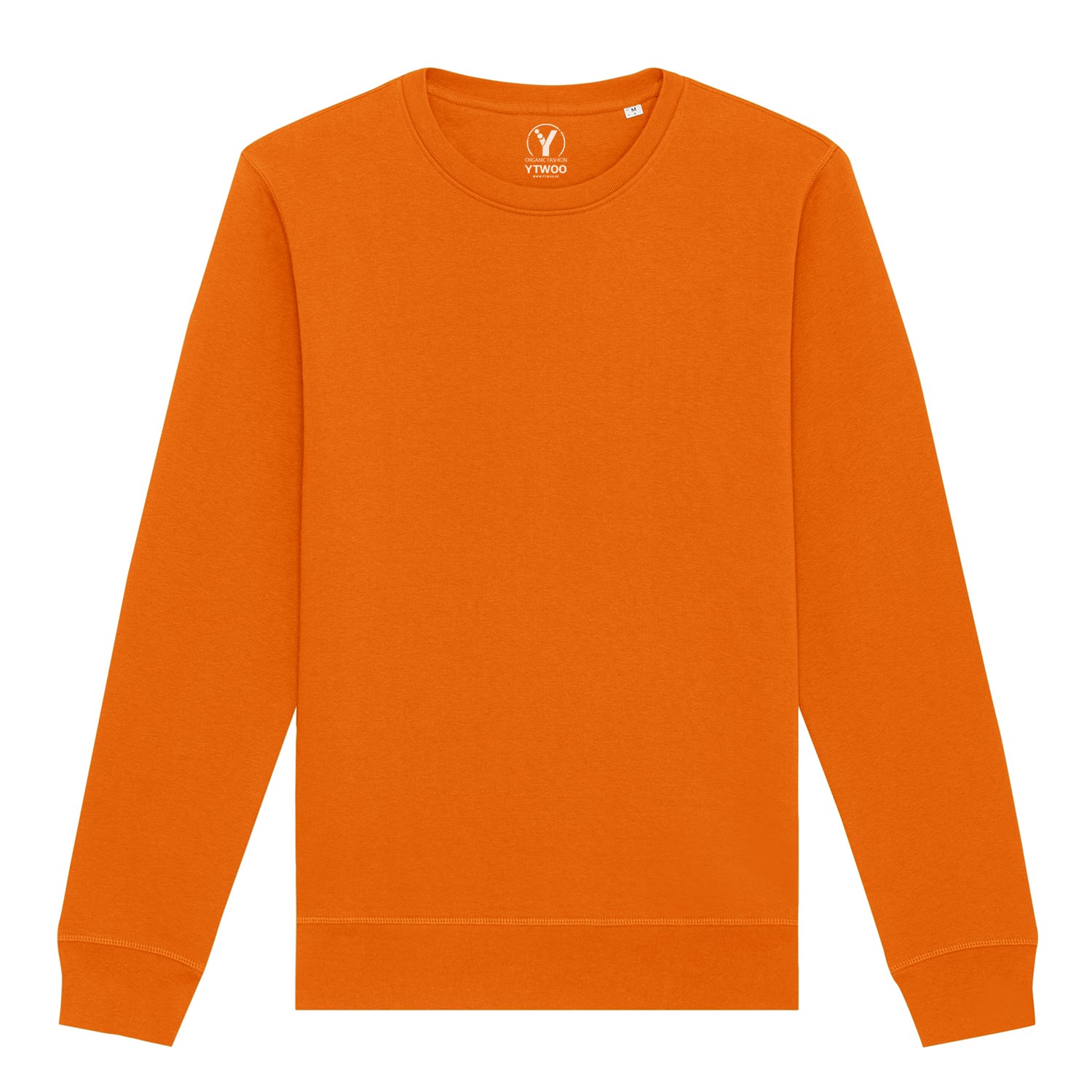 Modernes Unisex Basic-Sweatshirt aus nachhaltiger Baumwolle