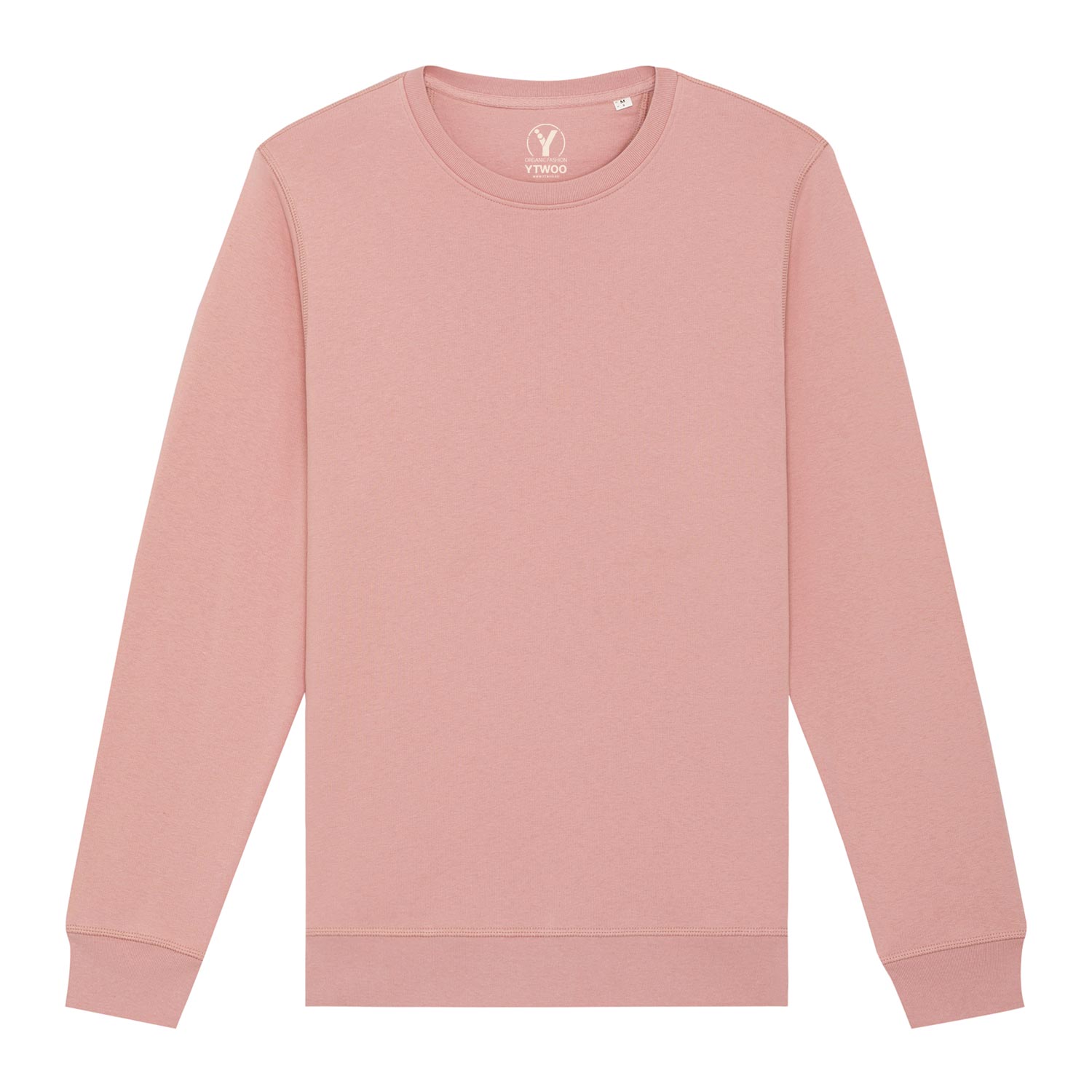 Modernes Unisex Basic-Sweatshirt aus nachhaltiger Baumwolle