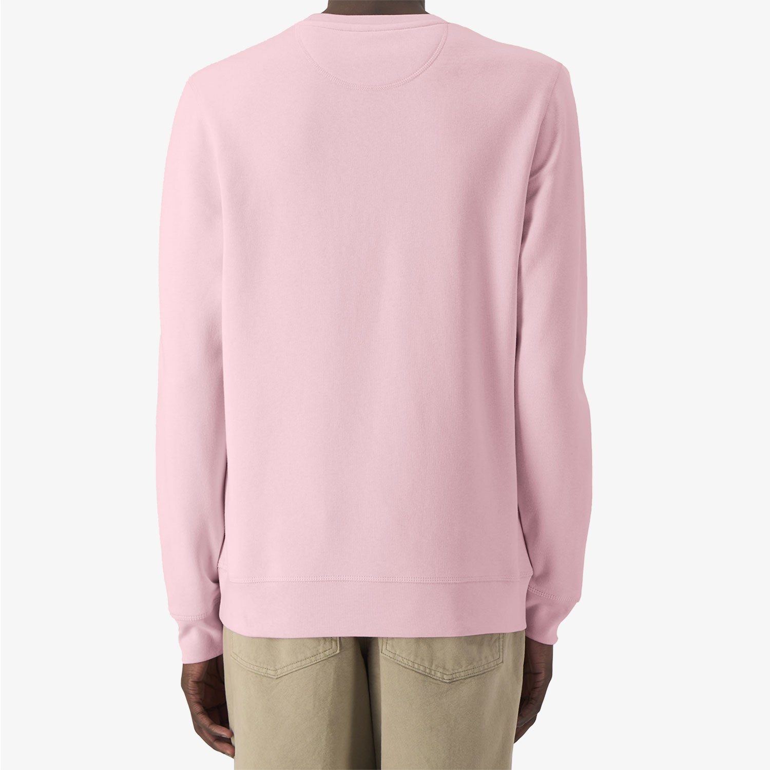 Modernes Unisex Basic-Sweatshirt aus nachhaltiger Baumwolle