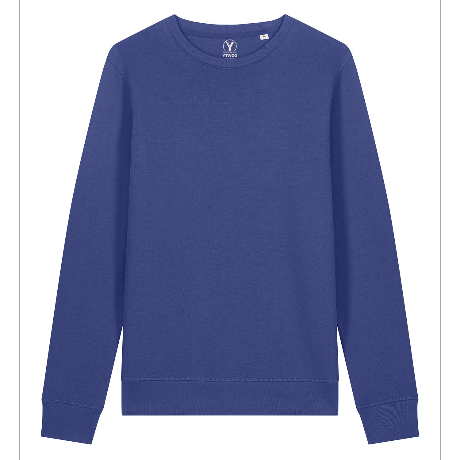 Modernes Unisex Basic-Sweatshirt aus nachhaltiger Baumwolle