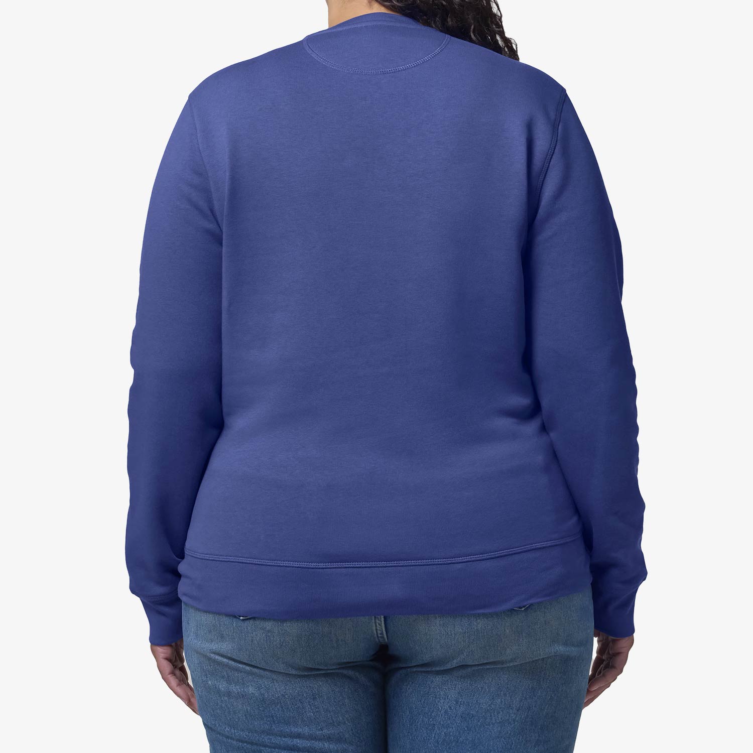 Modernes Unisex Basic-Sweatshirt aus nachhaltiger Baumwolle