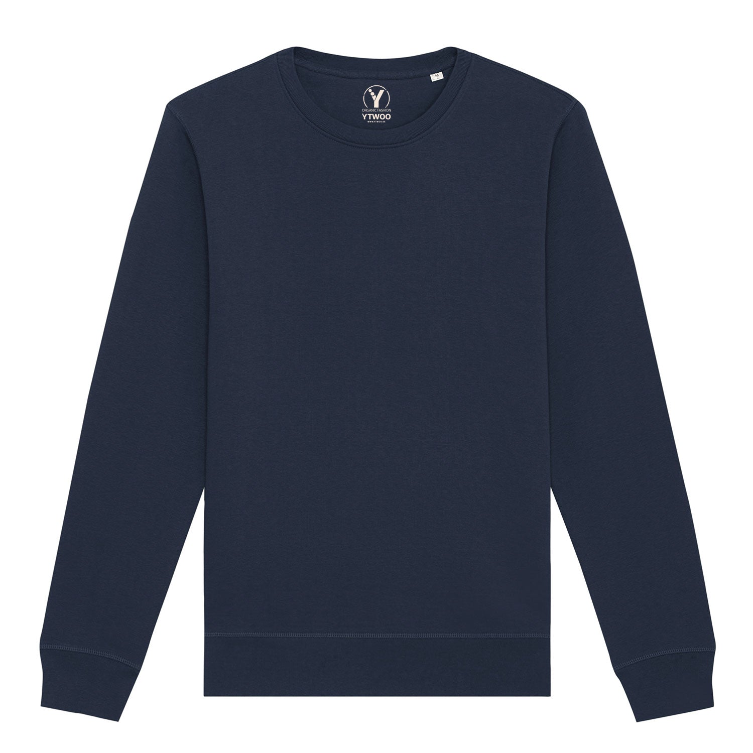 Modernes Unisex Basic-Sweatshirt aus nachhaltiger Baumwolle