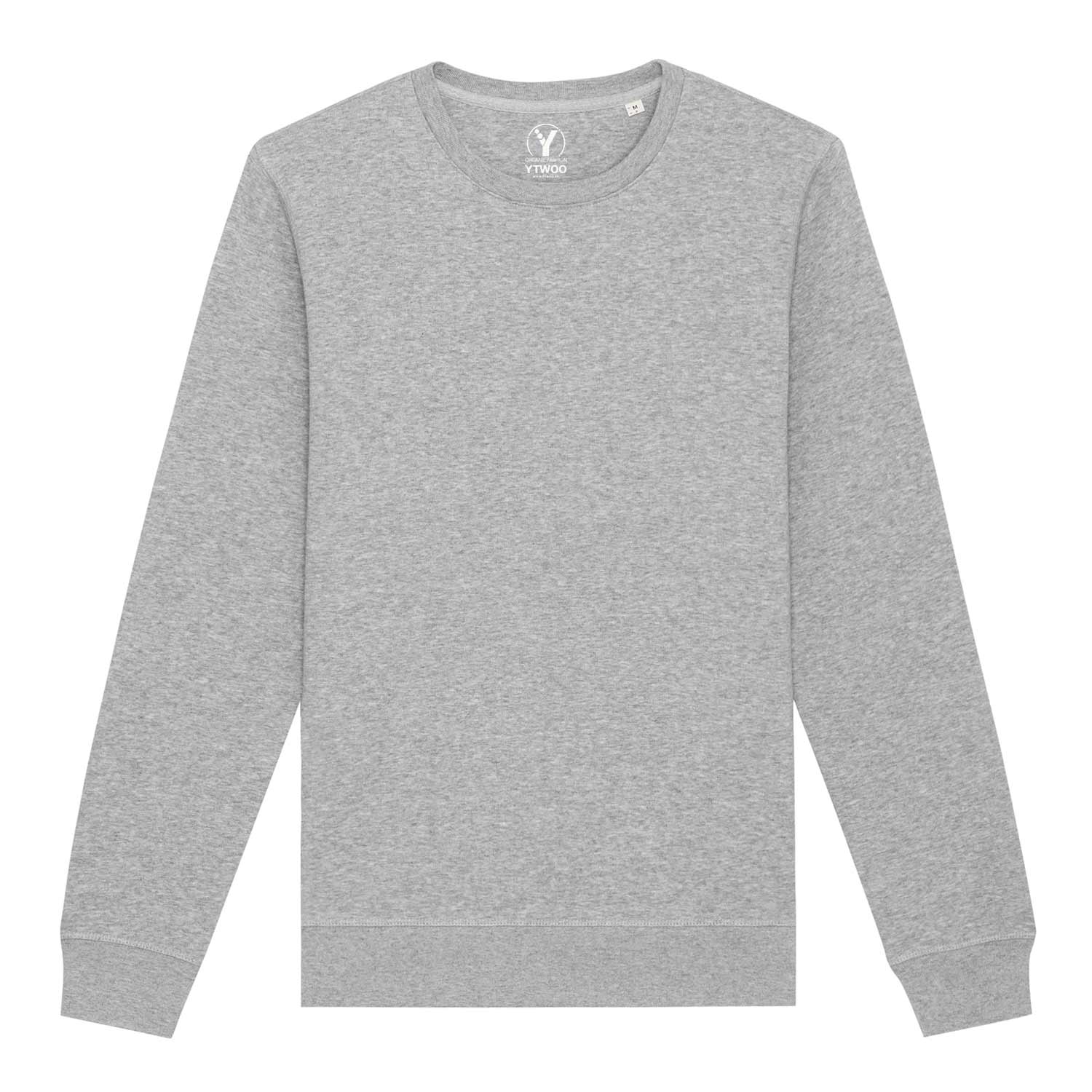Modernes Unisex Basic-Sweatshirt aus nachhaltiger Baumwolle