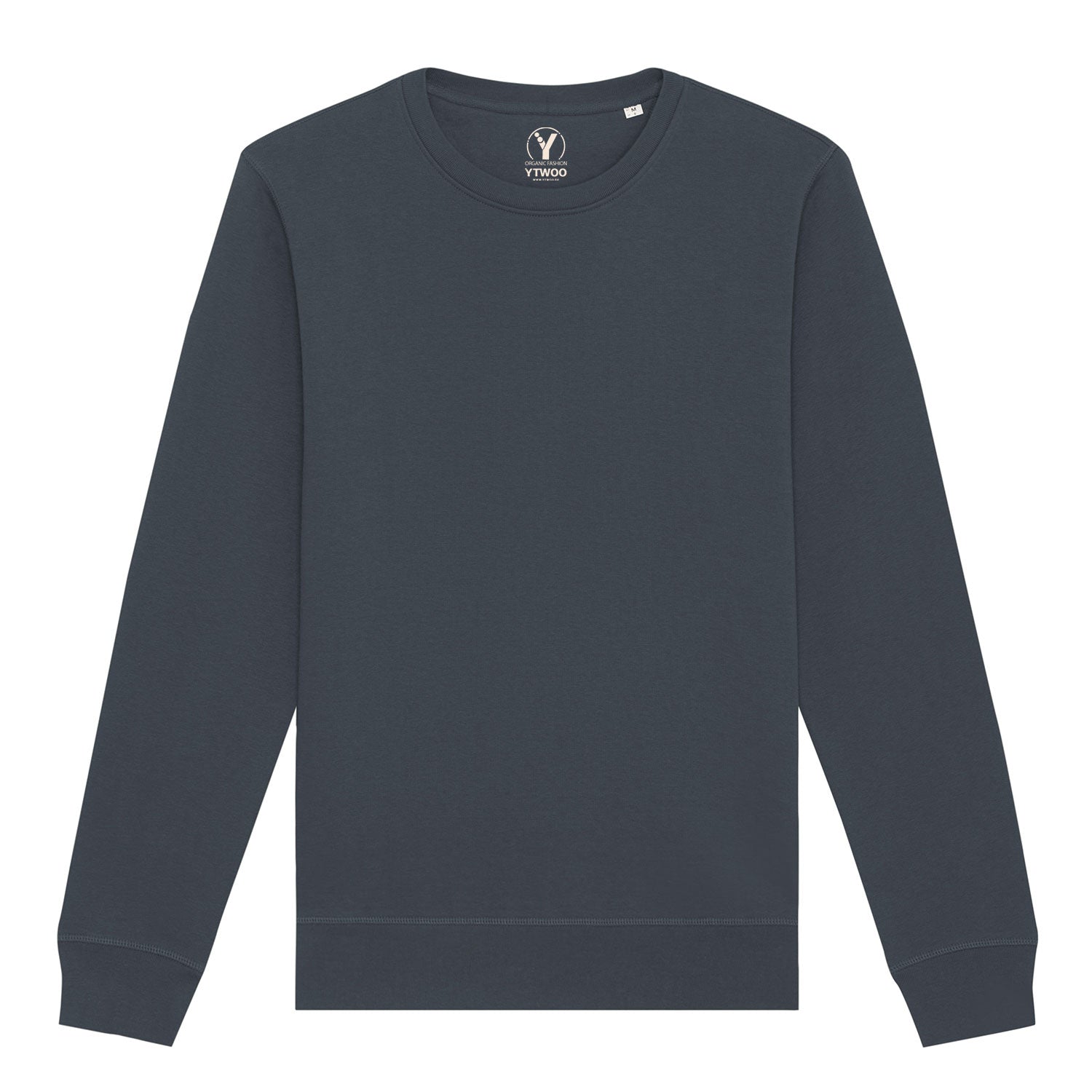 Modernes Unisex Basic-Sweatshirt aus nachhaltiger Baumwolle