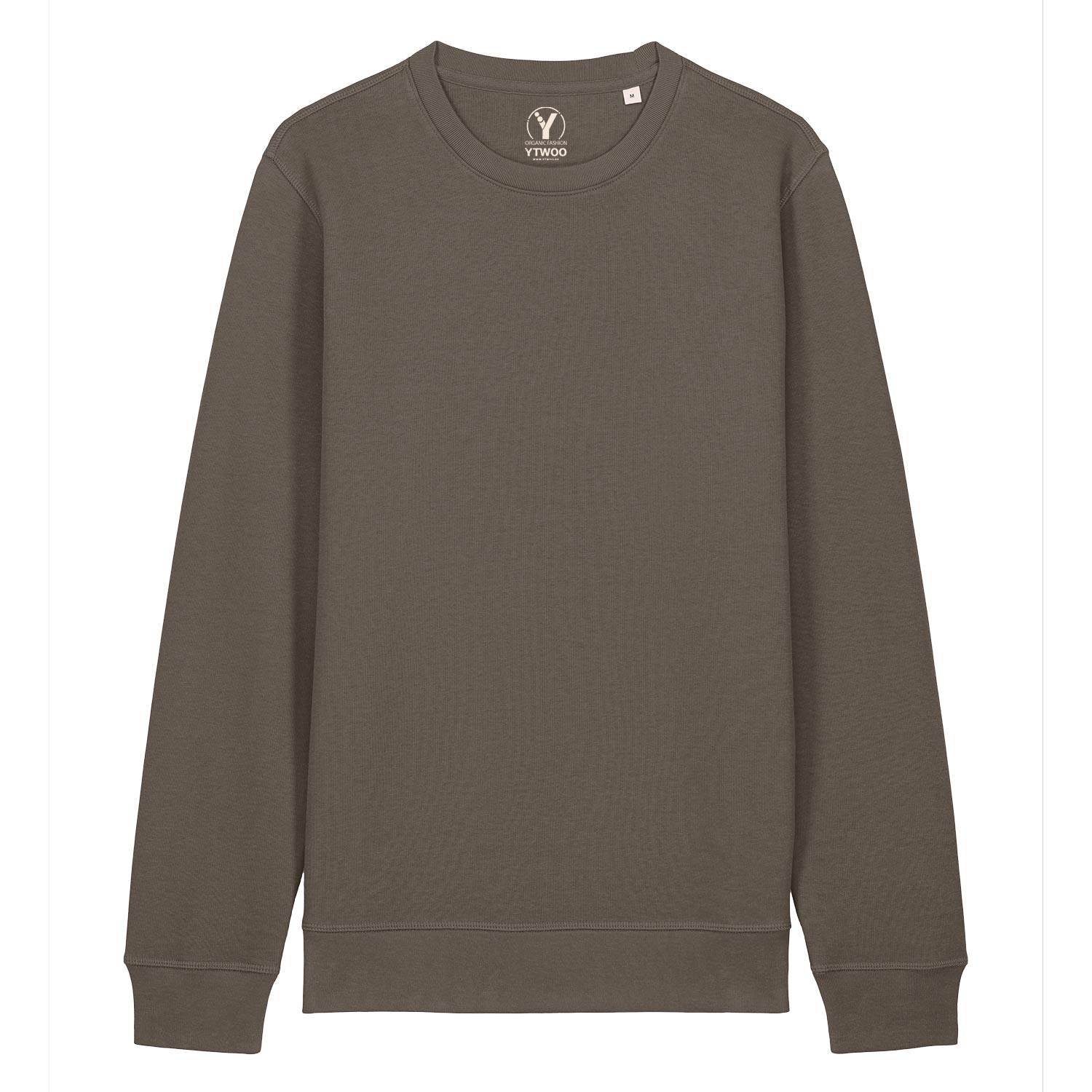 Modernes Unisex Basic-Sweatshirt aus nachhaltiger Baumwolle