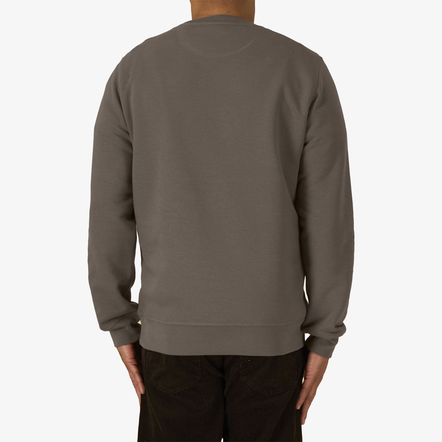 Modernes Unisex Basic-Sweatshirt aus nachhaltiger Baumwolle