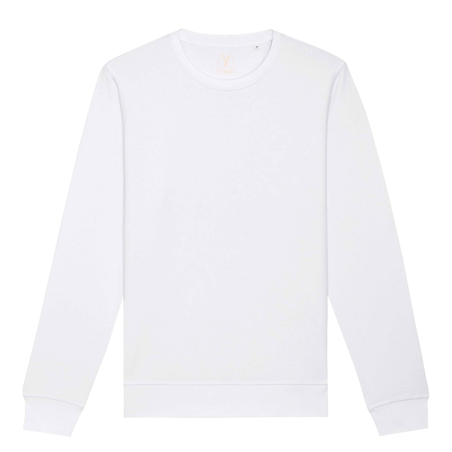Modernes Unisex Basic-Sweatshirt aus nachhaltiger Baumwolle