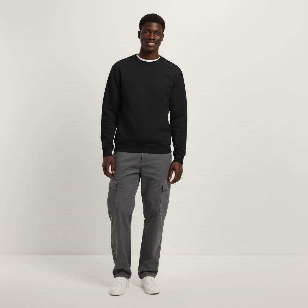 Regular Fit Sweatshirt Mid-Light