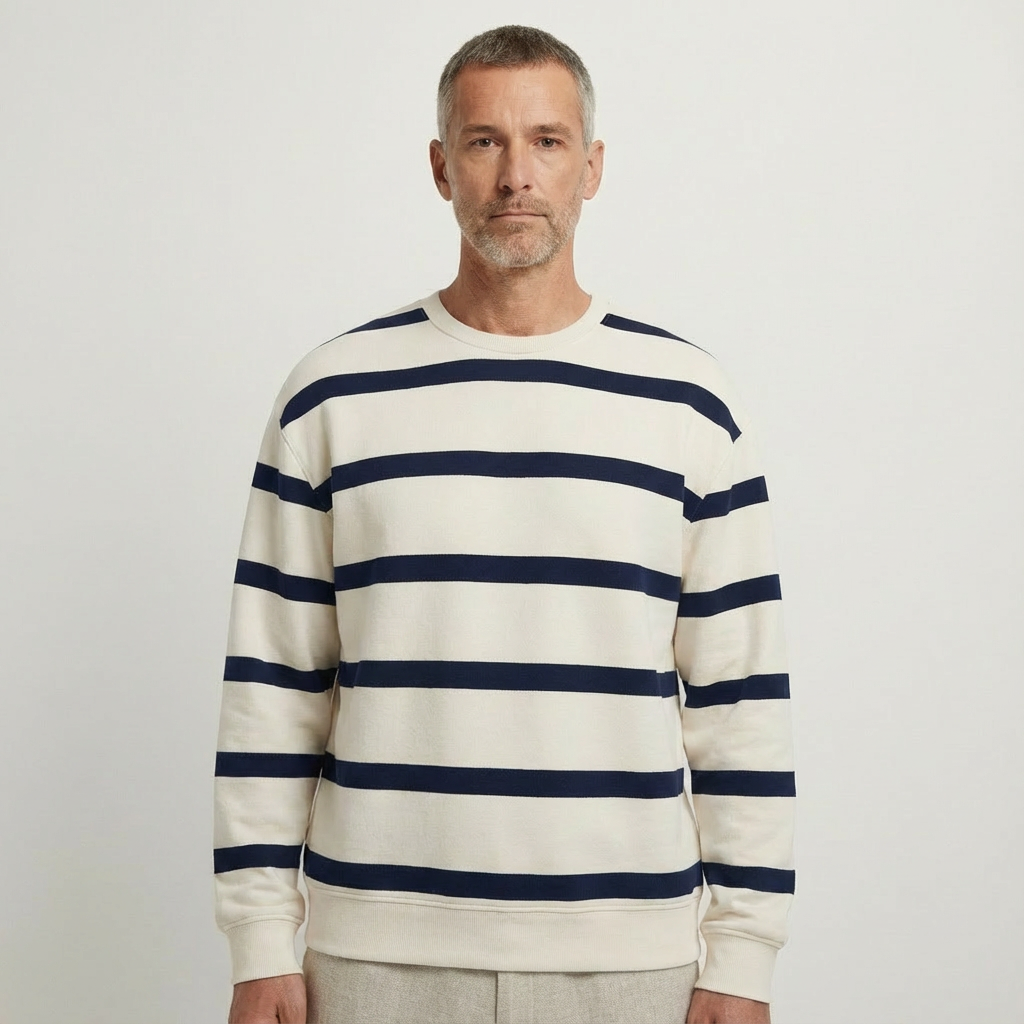 Relaxed Stripe Sweater