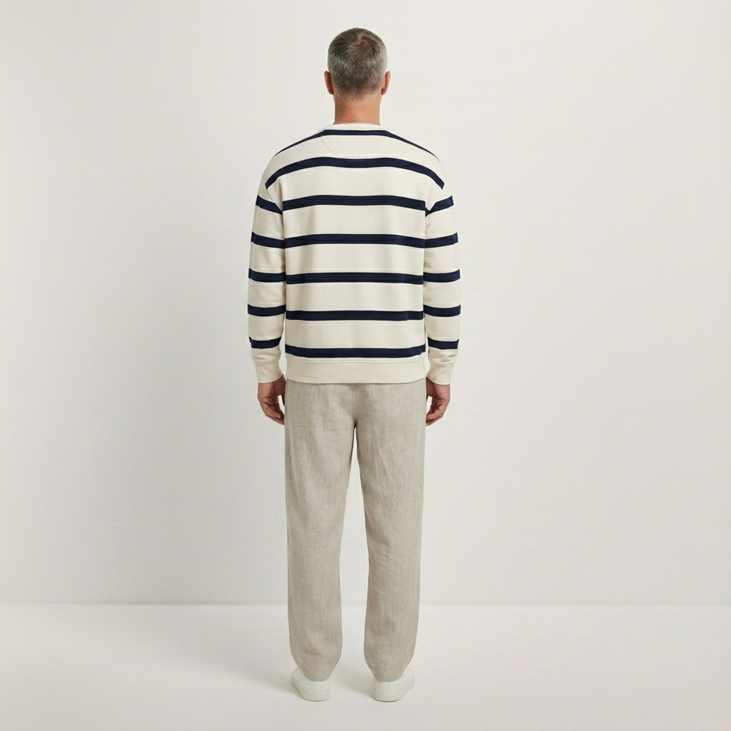 Relaxed Stripe Sweater