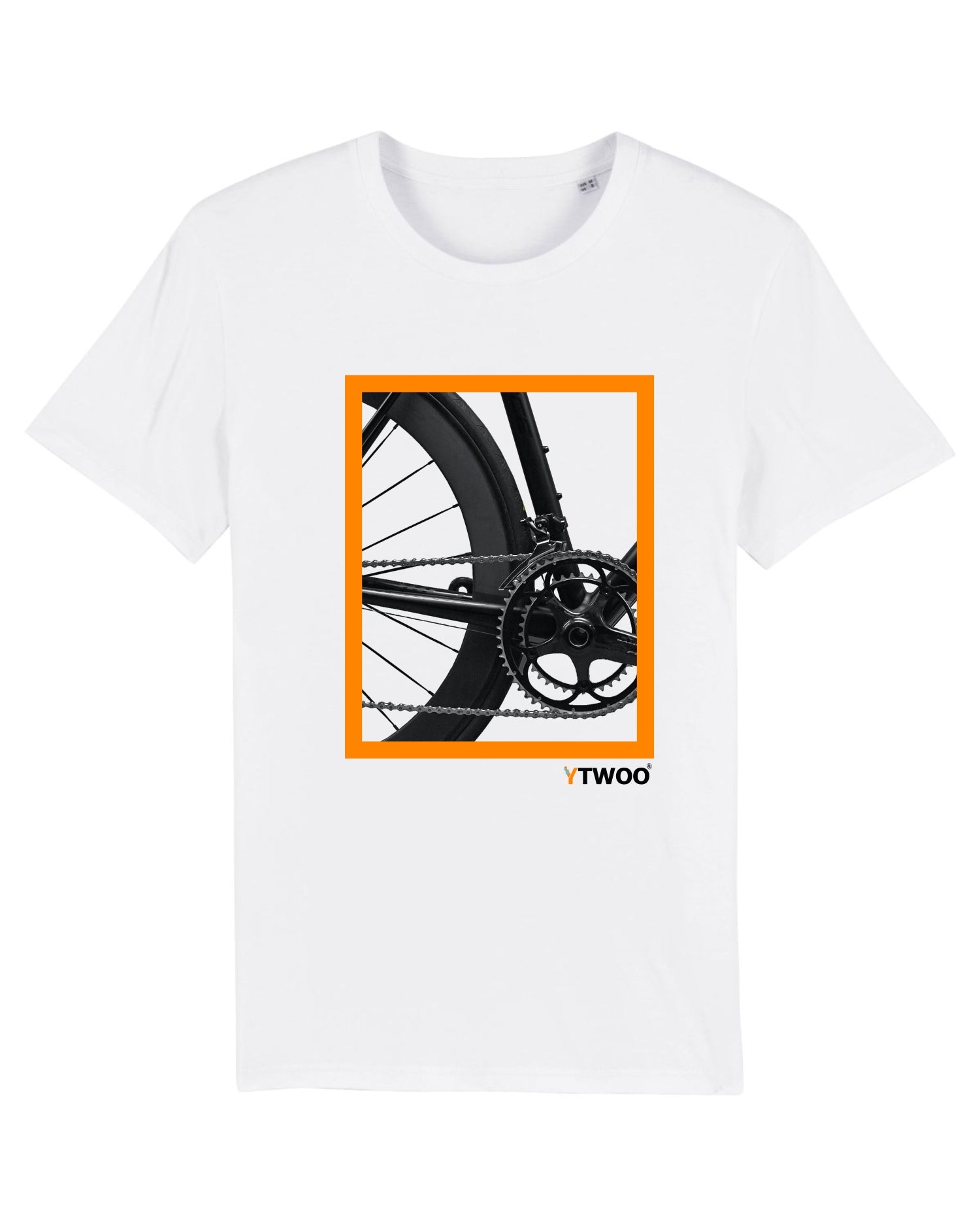 Ytwoo_Fahrrad_Motiv1031_WeissOrange_Packshot_Front