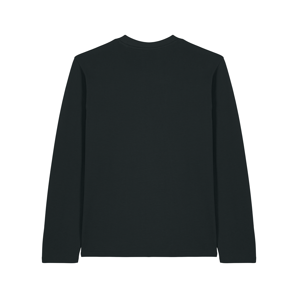 YTWOO-Basic-Unisex-Langarmshirt-100-Bio-Baumwolle-Eco-Fair-produziert-Nachhaltig-SCHWARZ-PACK-BACK