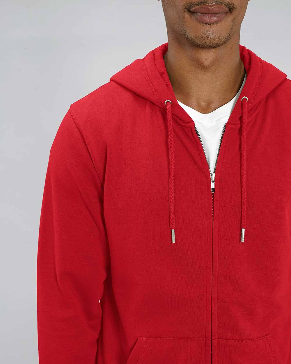 hoodie-jacke-damen-herren-zipper-fair-wear_Red_4