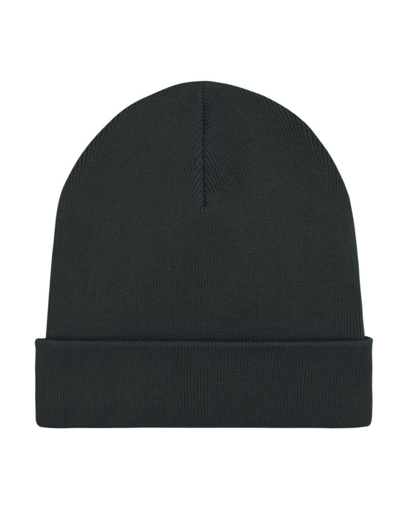 beanie-bio-baumwolle-recyeltes-pet_Rib-Beanie_Black_Packshot_Front_Main_0