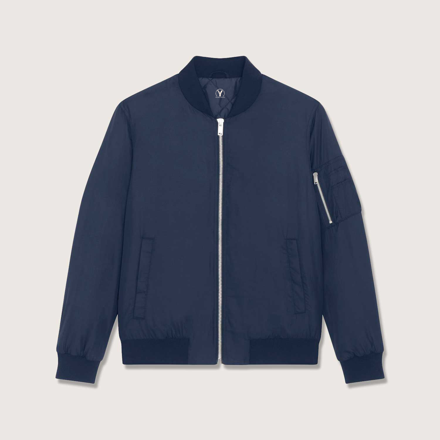 Klassische Bomberjacke aus recyceltem PET für Sie & Ihn | Fliegerjacke | nachhaltig und fair geferti