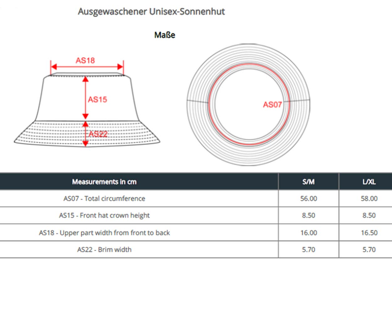 bucket-hat-bio-baumwolle-sizeguide