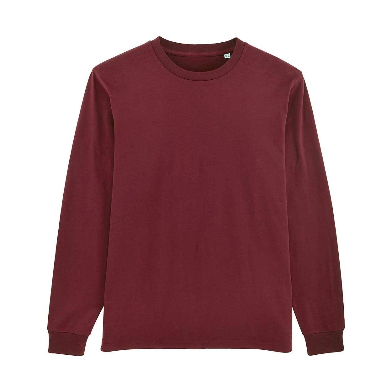 bioshirt-longsleeve_Burgundy_HLYPS-3000_Packshot_Front_Main_0