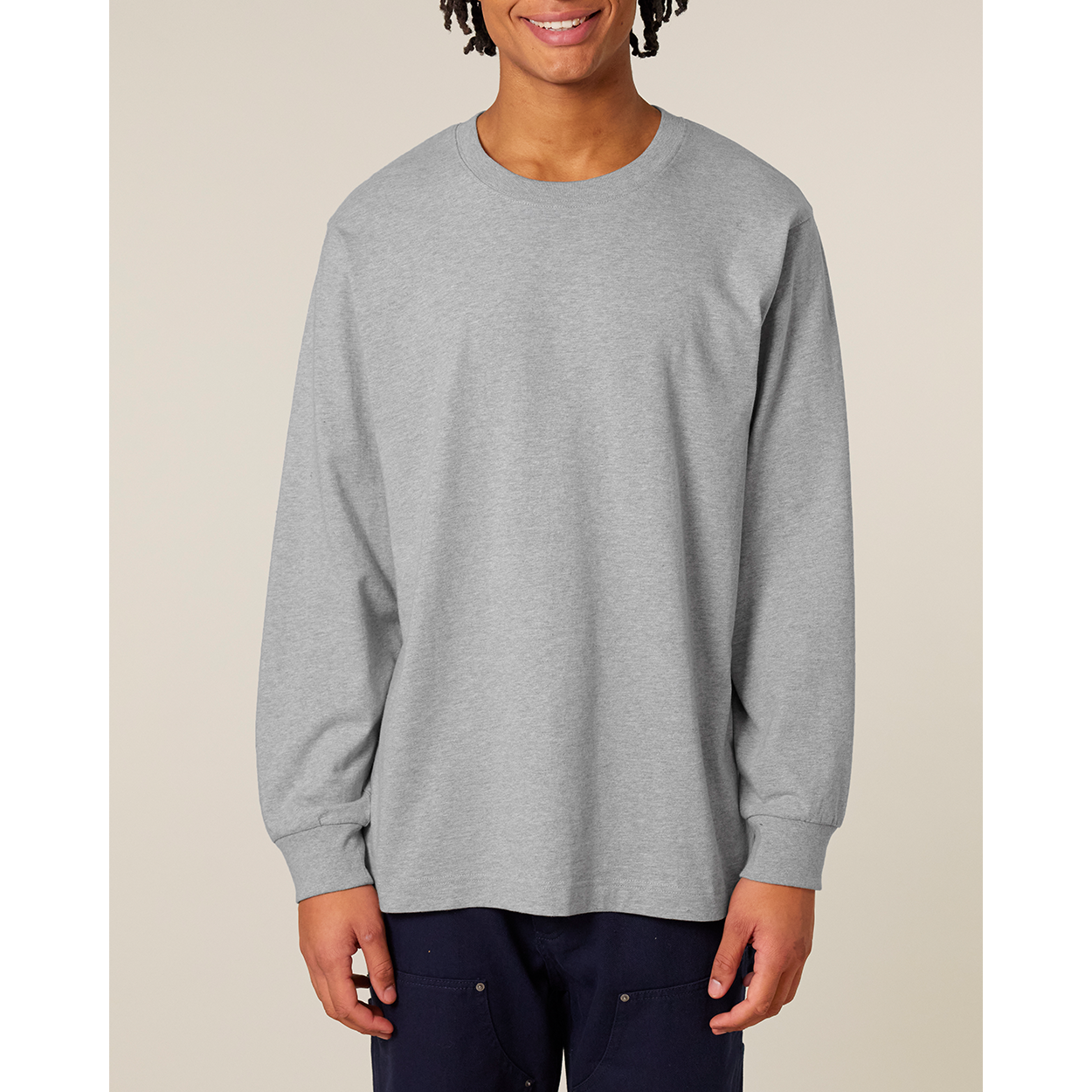 Schweres-YTWOO-Unisex-Langarmshirt-Eco-Fair-Organic-100-Bio-bauwolle-Nachhaltig-hg-STUDIO-FRONT