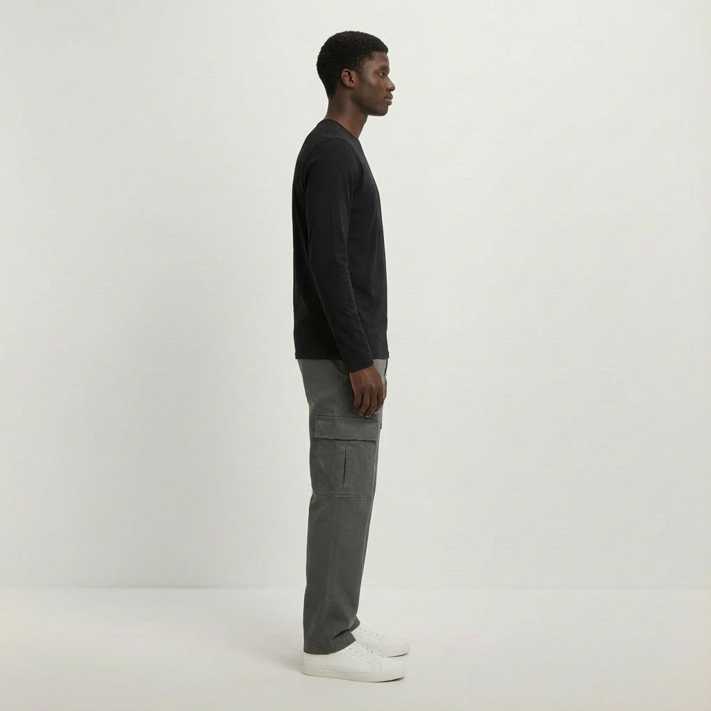 Basic Unisex-Langarm-T-Shirt aus Bio-Baumwolle